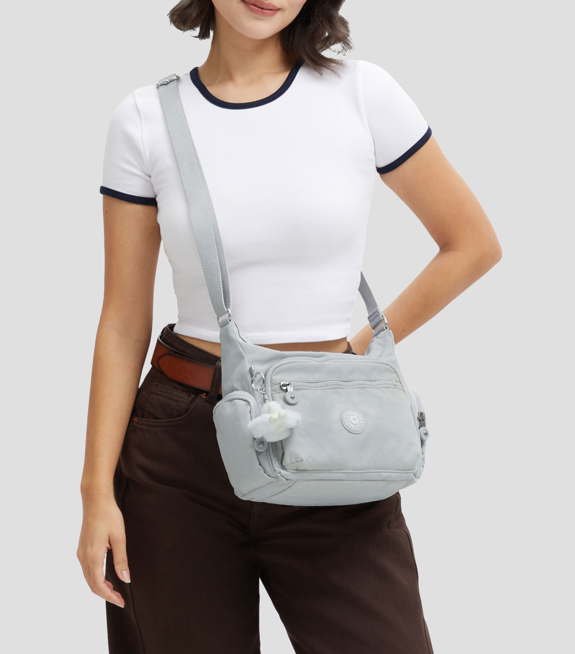 Bolsa crossbody gris Gabb lisa Niña