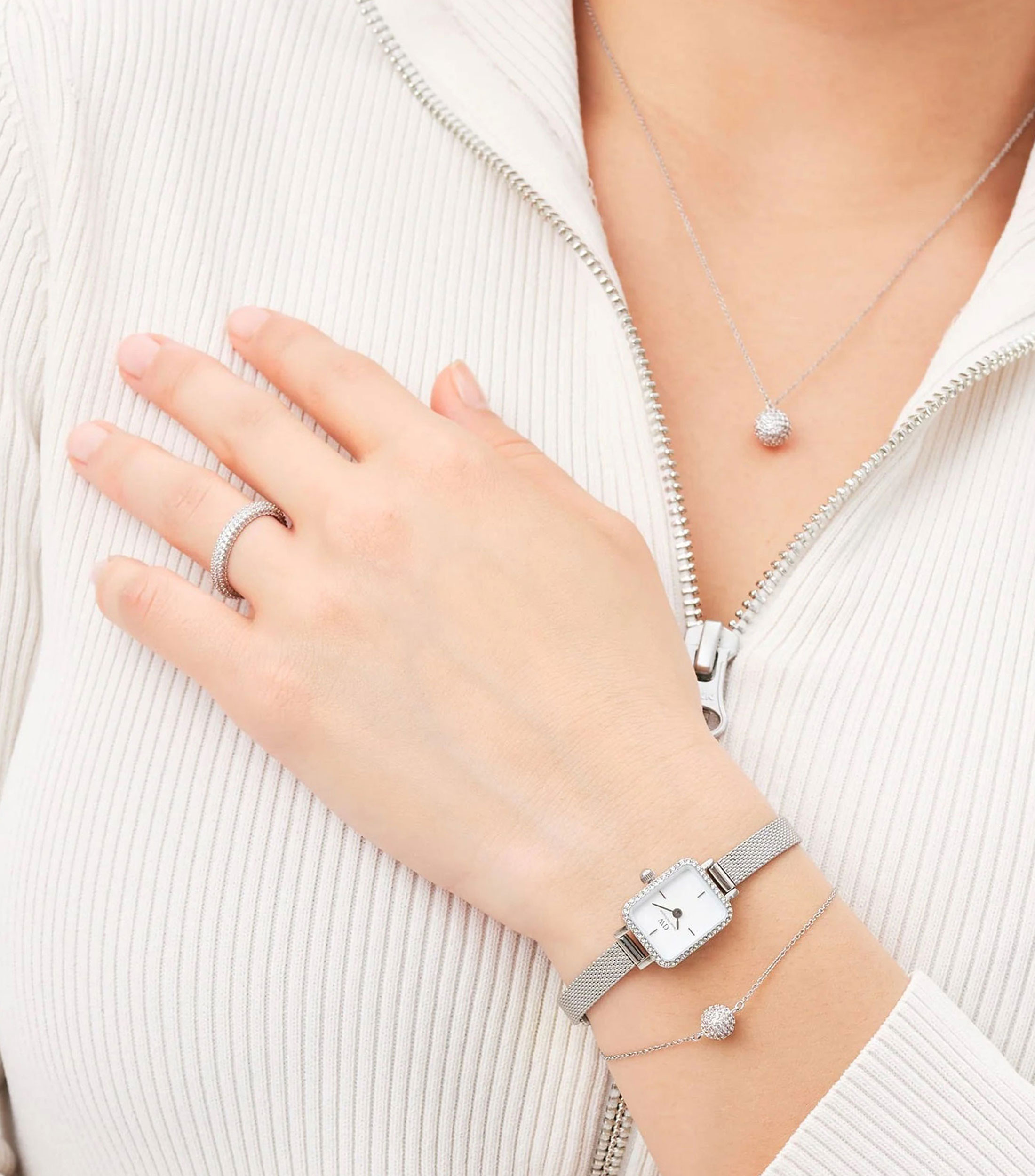 Pulsera con cristales Mujer