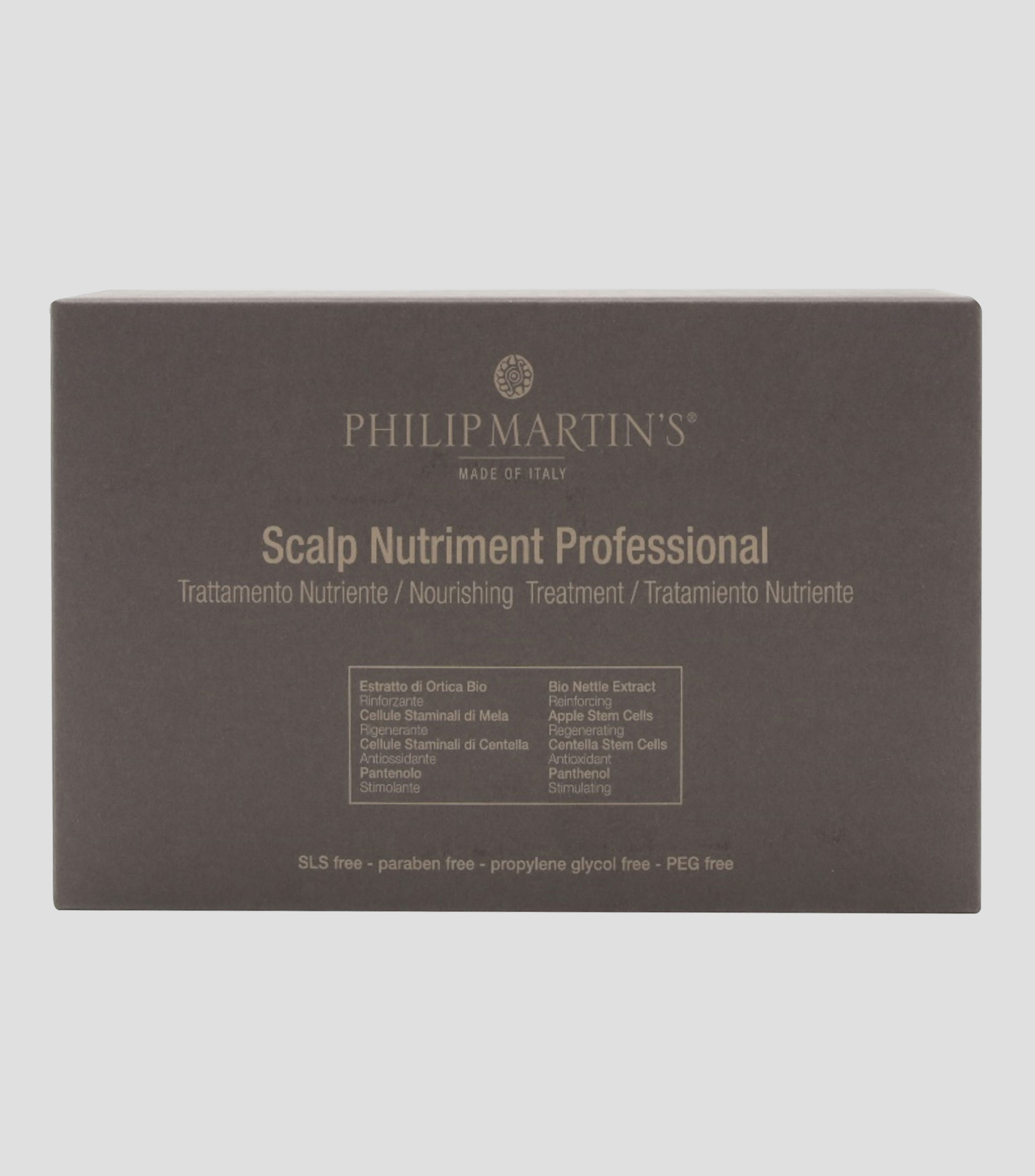Ampolletas Anti Caida Scalp Nutriment Professional, 12 x 7 ml