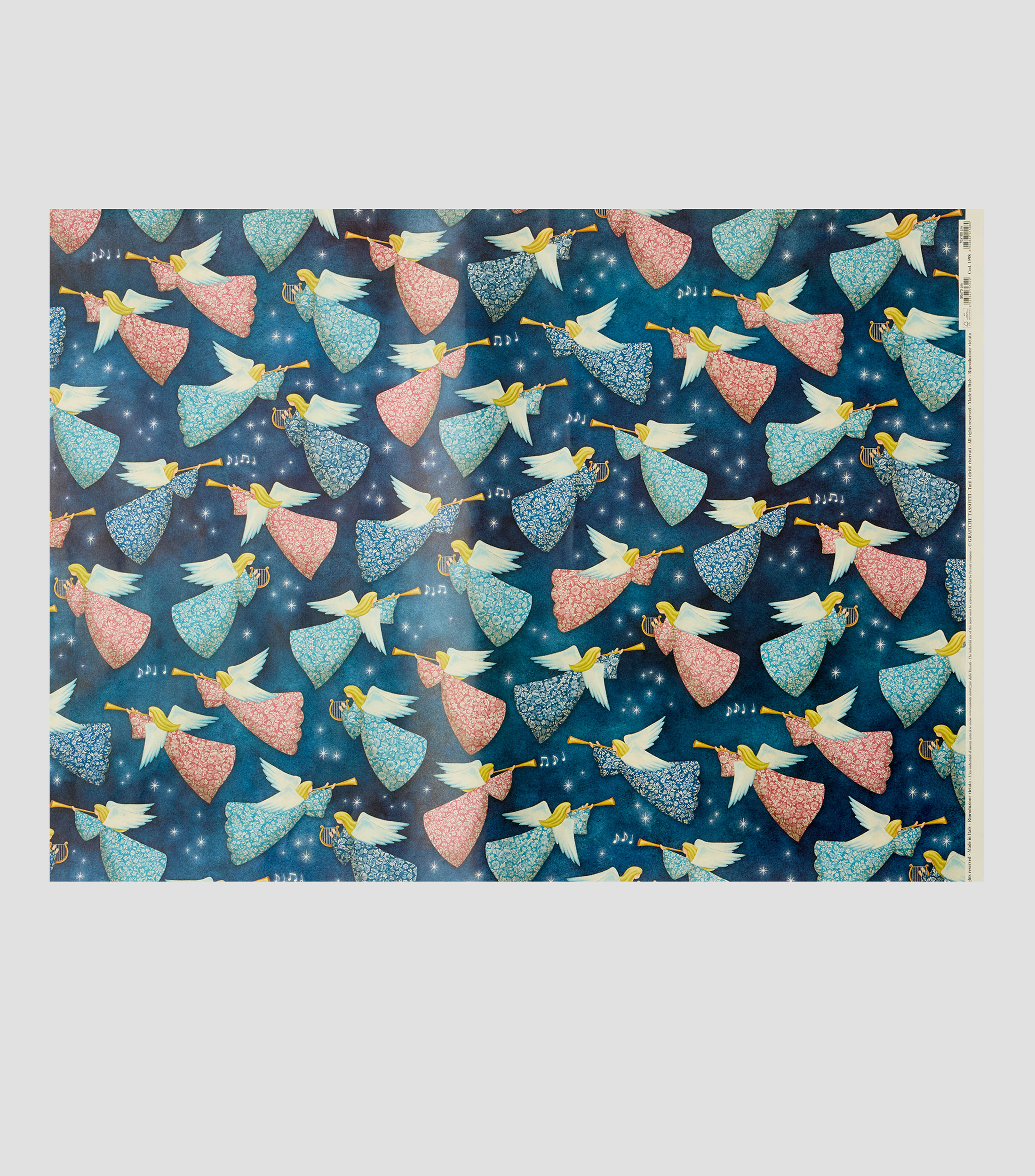 Papel Pliego Angeles musicales