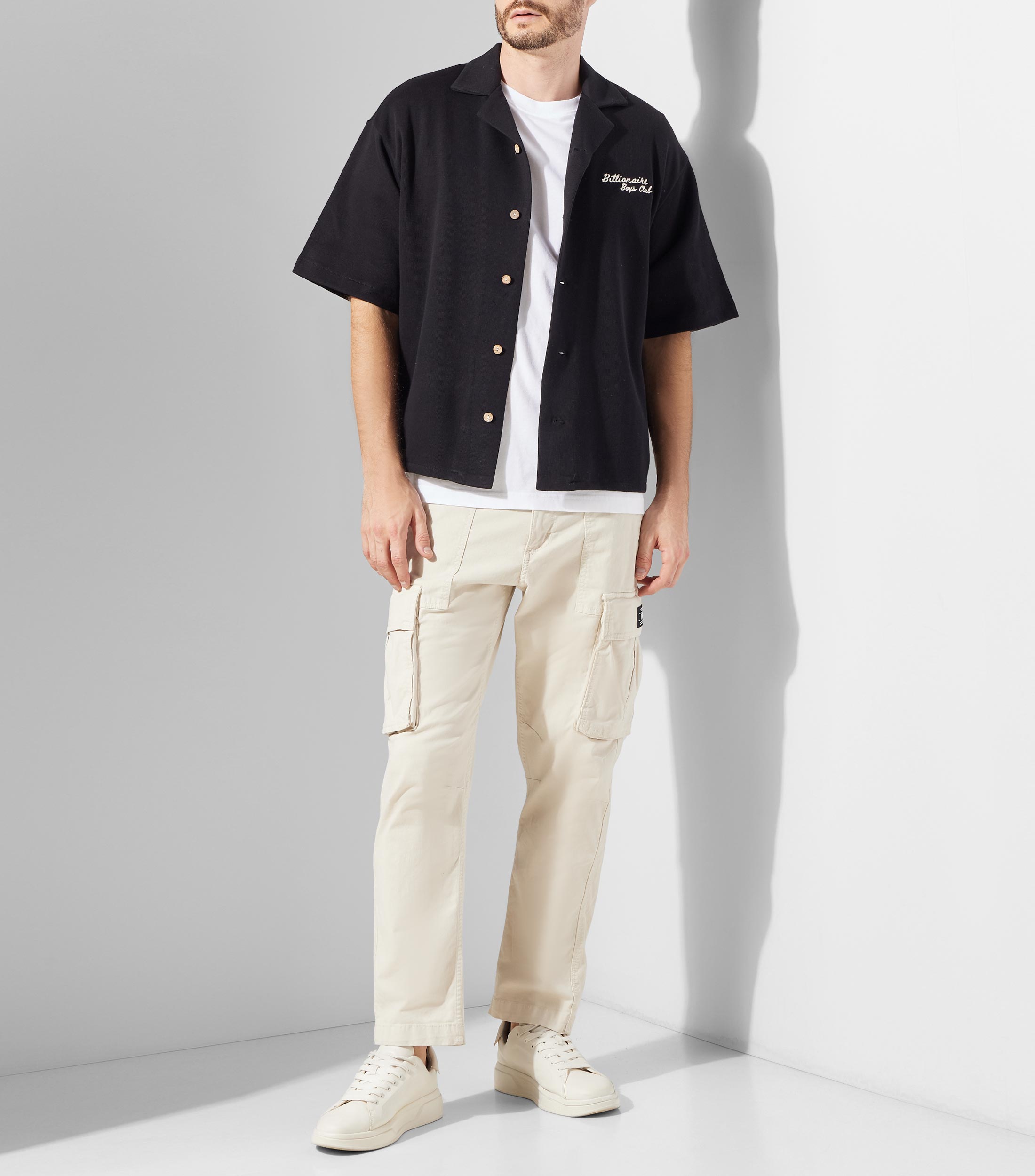 Camisa fantasía manga corta Hombre