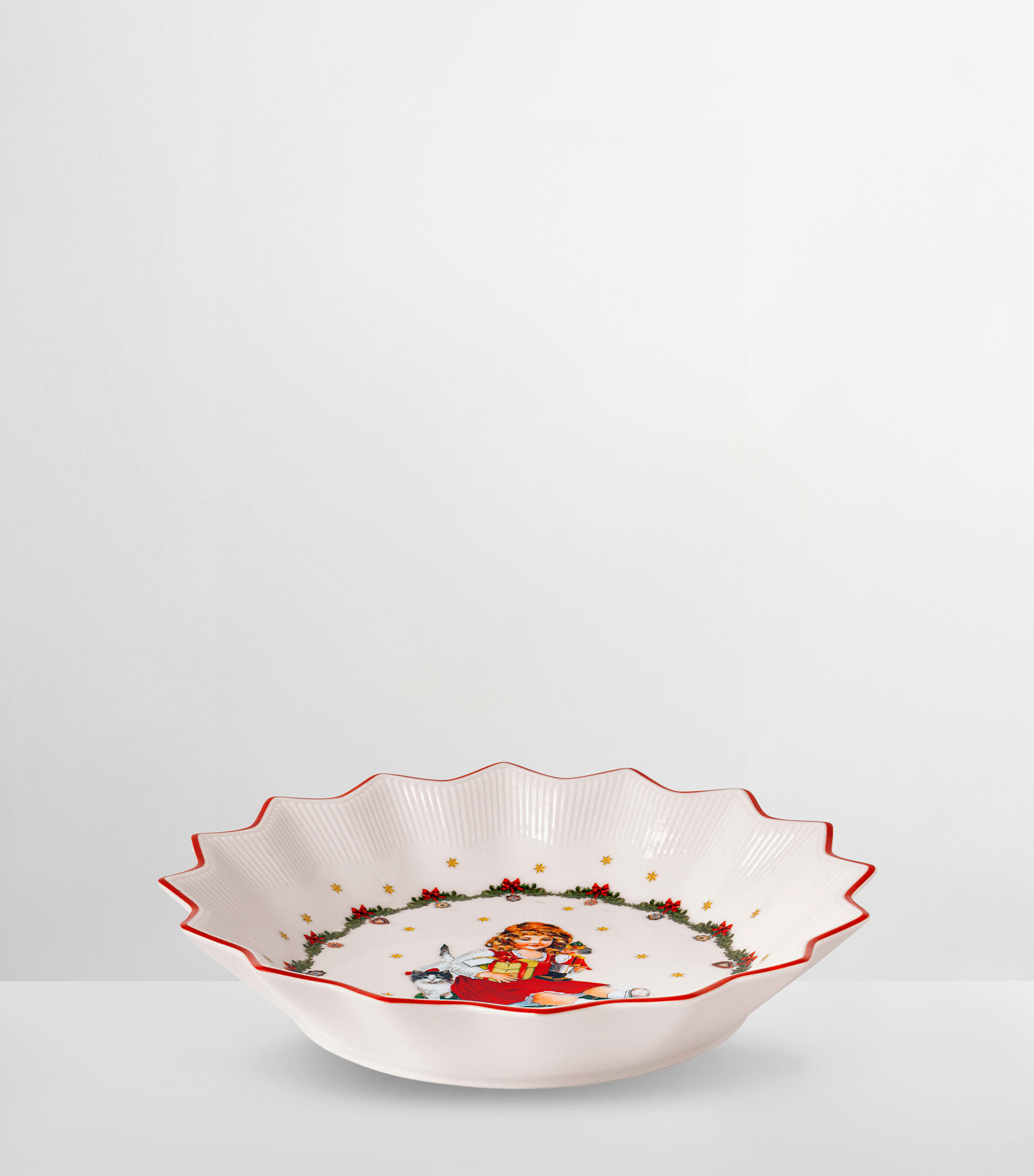 Bowl Small Child With Toy