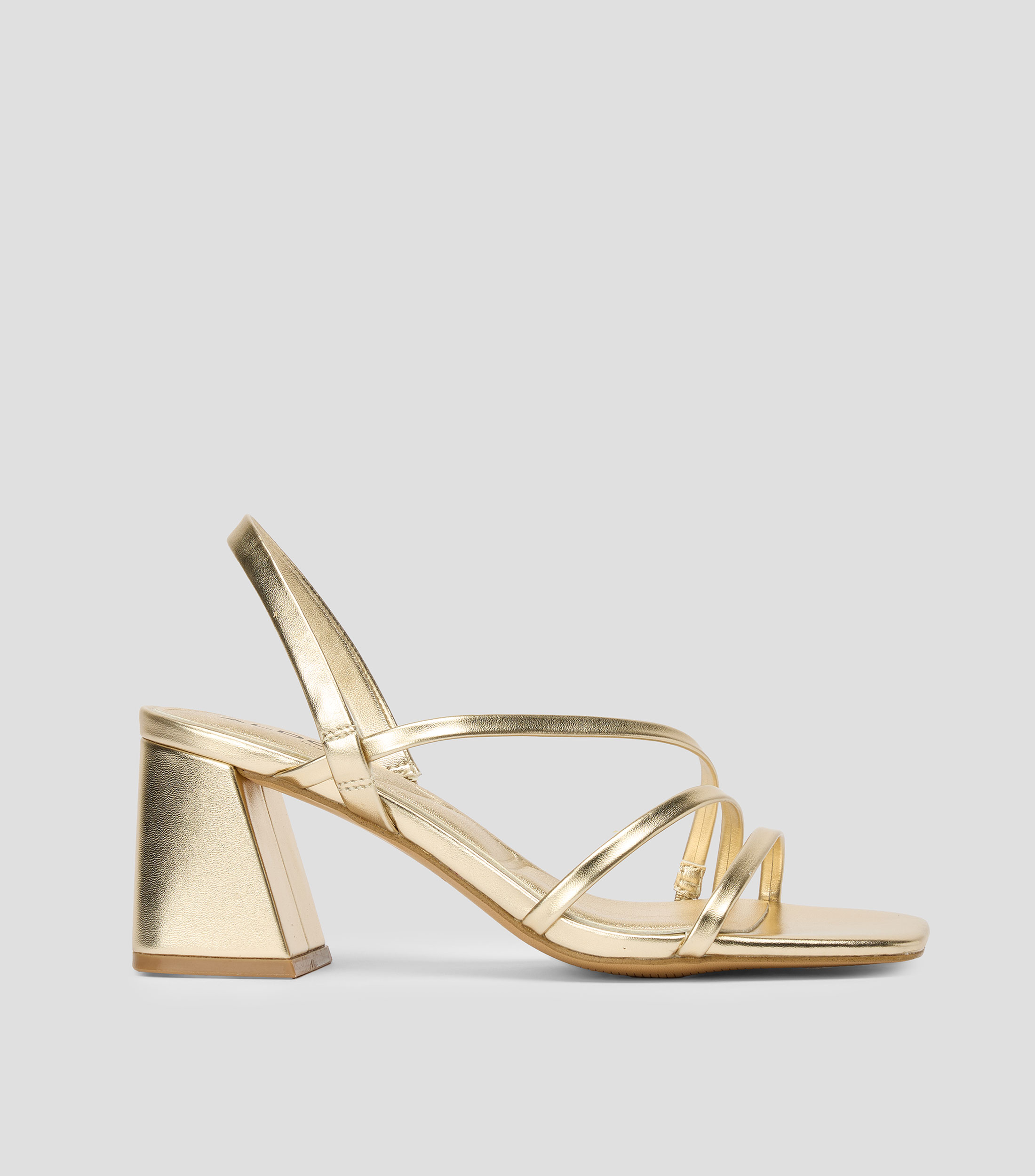 Sandalias tacón alto ancho Atlanticus Mujer