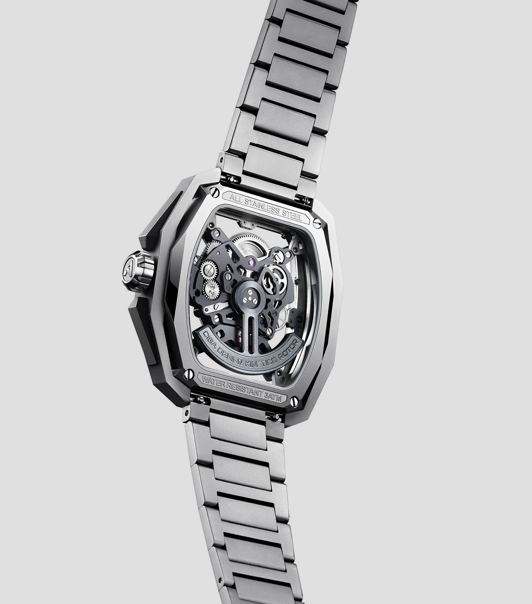 Reloj para hombre CIGA Z Series Hunter Casual Plateado