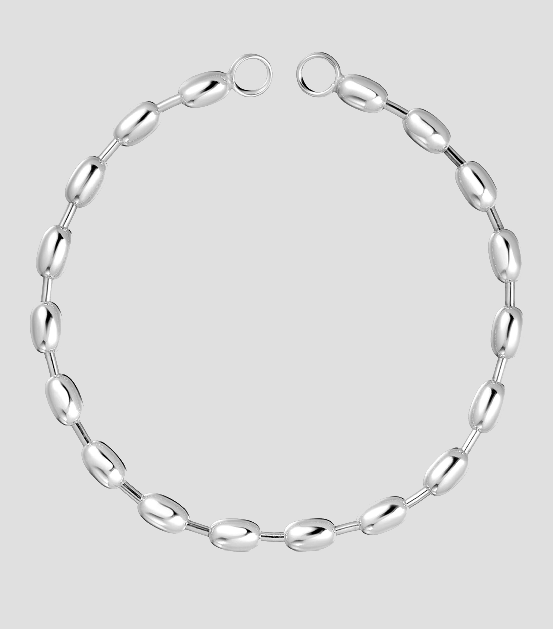 Pulsera en plata Mujer