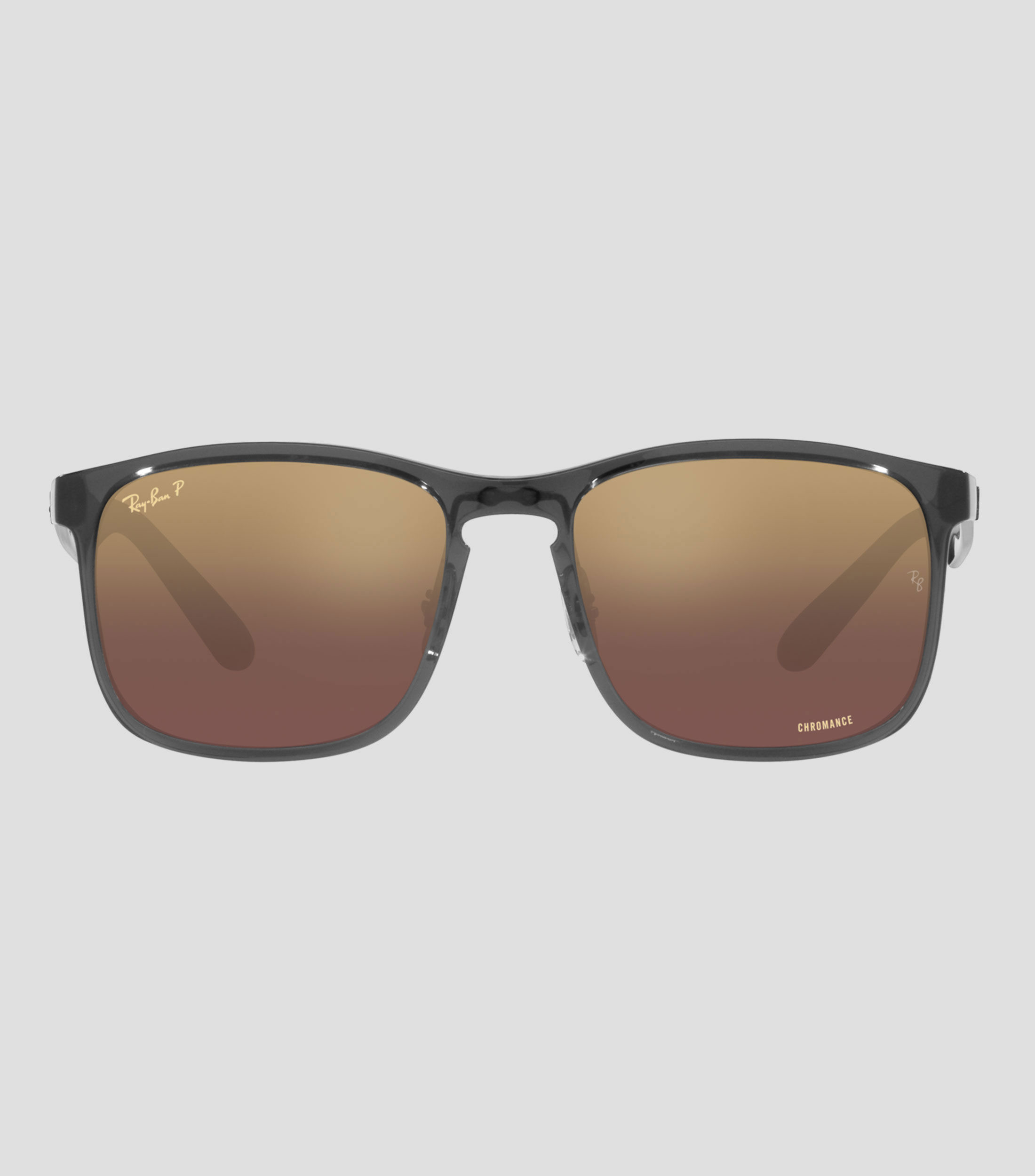 Lentes de sol Cuadrados Chromance Grises Hombre