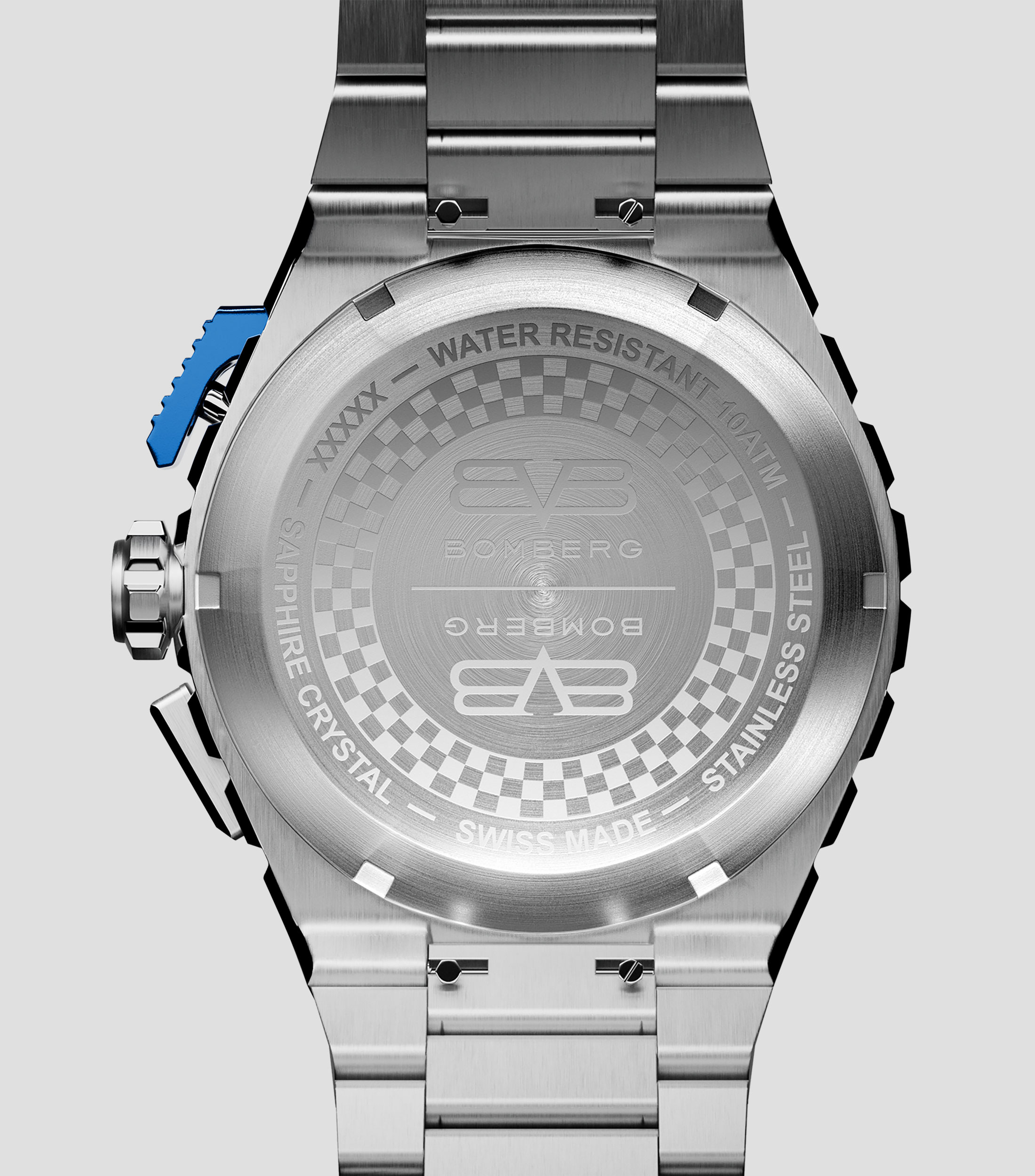 Reloj para Hombre Pulse Casual Azul, Plateado