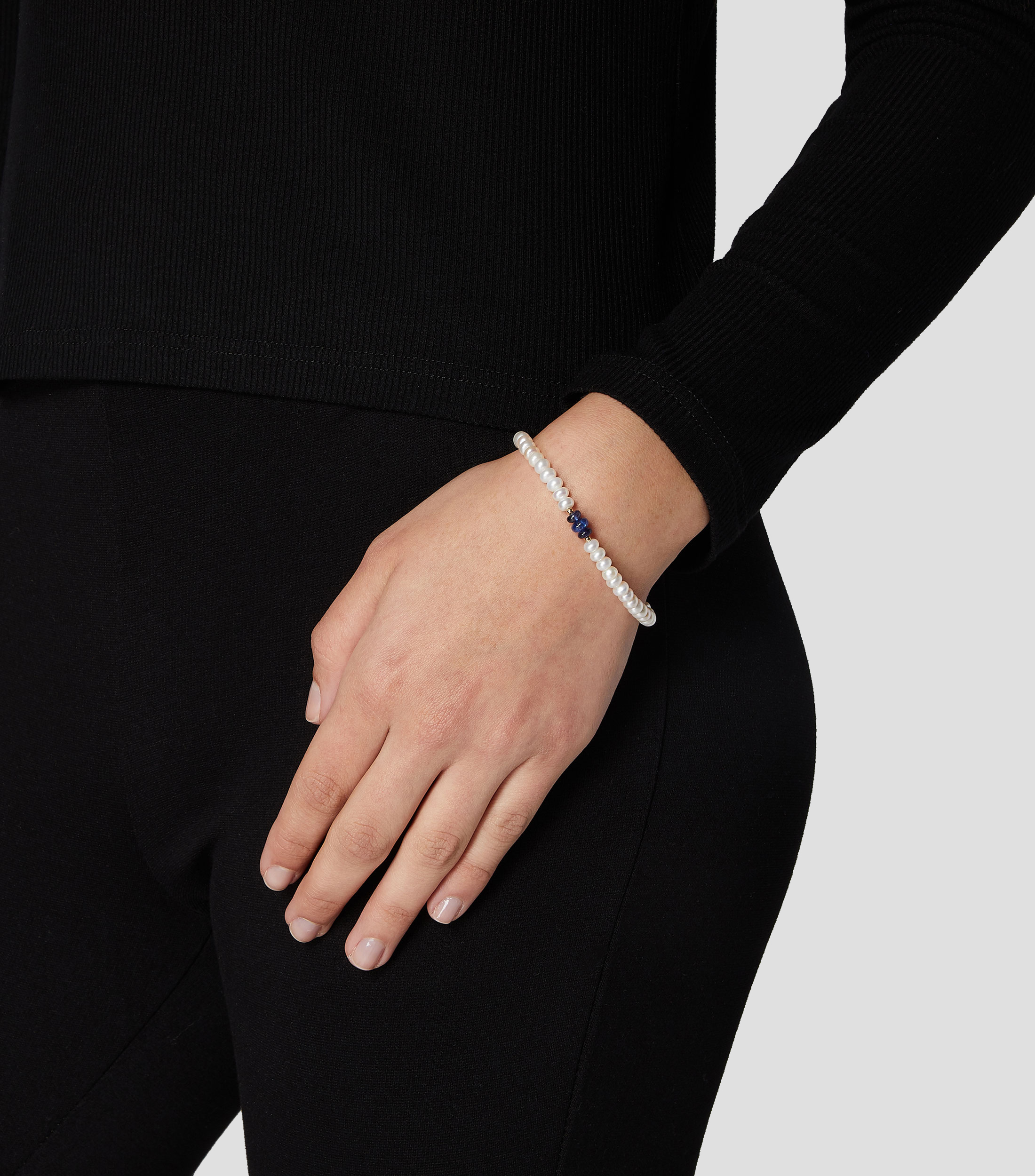 Pulsera con perlas Biwa Mujer