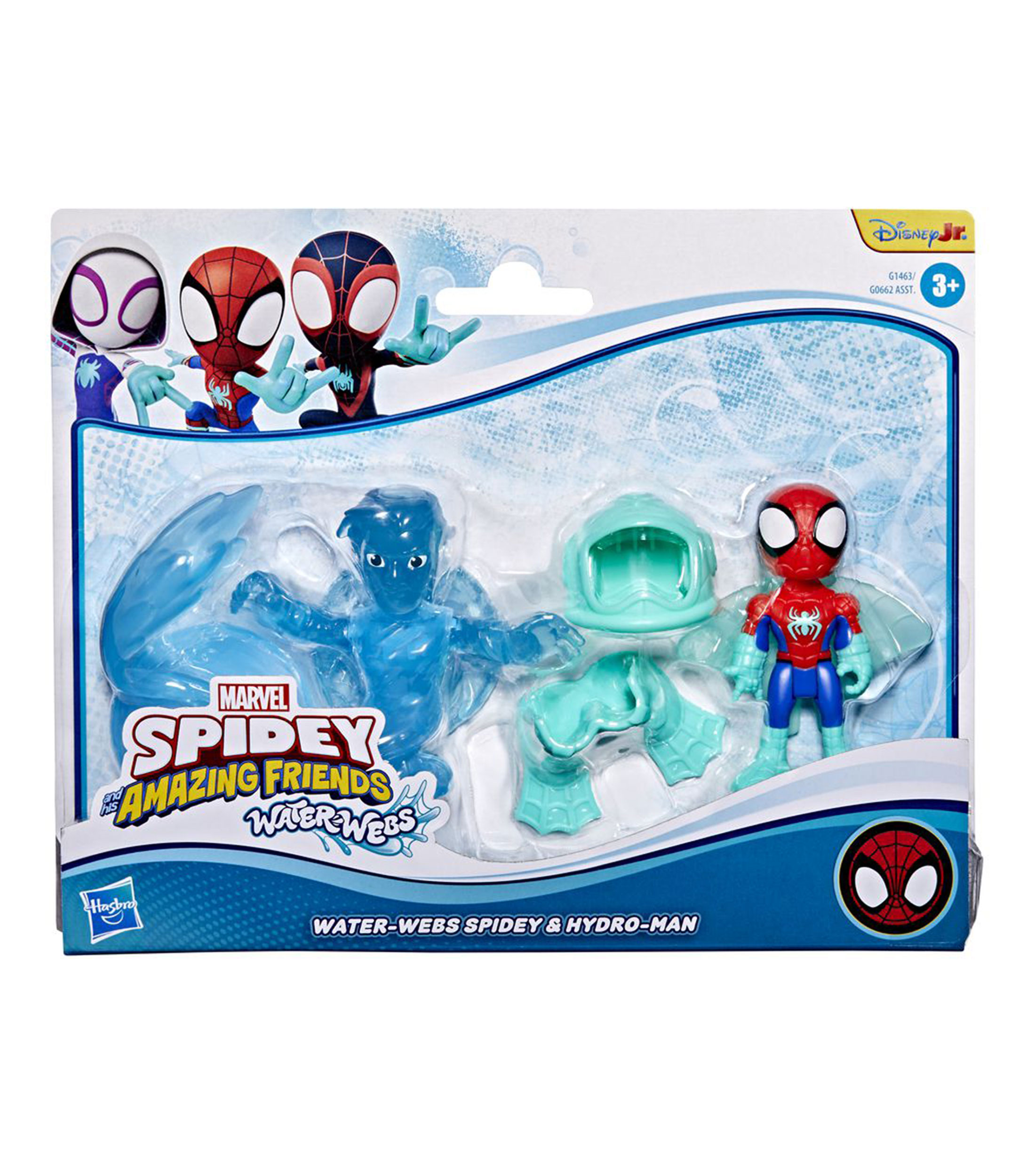 Set de Figuras de Accion Marvel Spidey and His Amazing Friends - WaterWebs Spidey y Hydro-Man