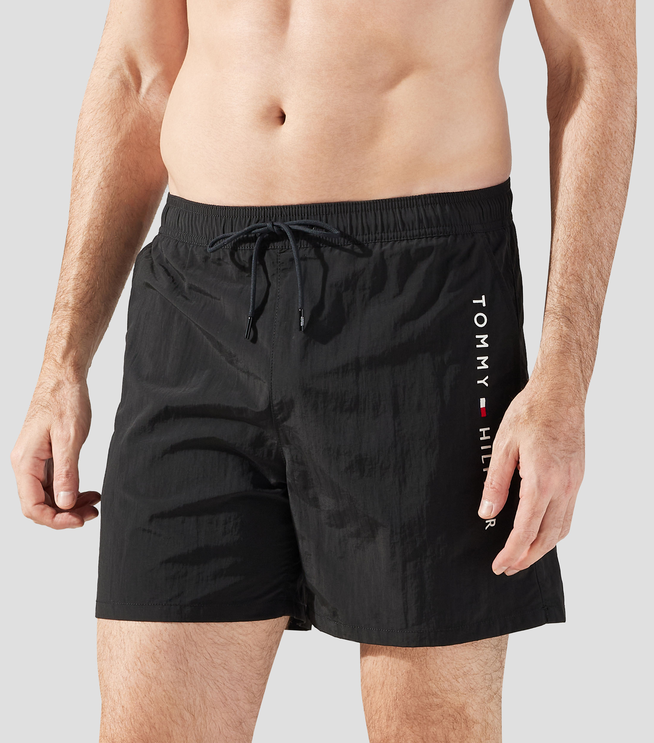 Traje de baño largo liso Hombre