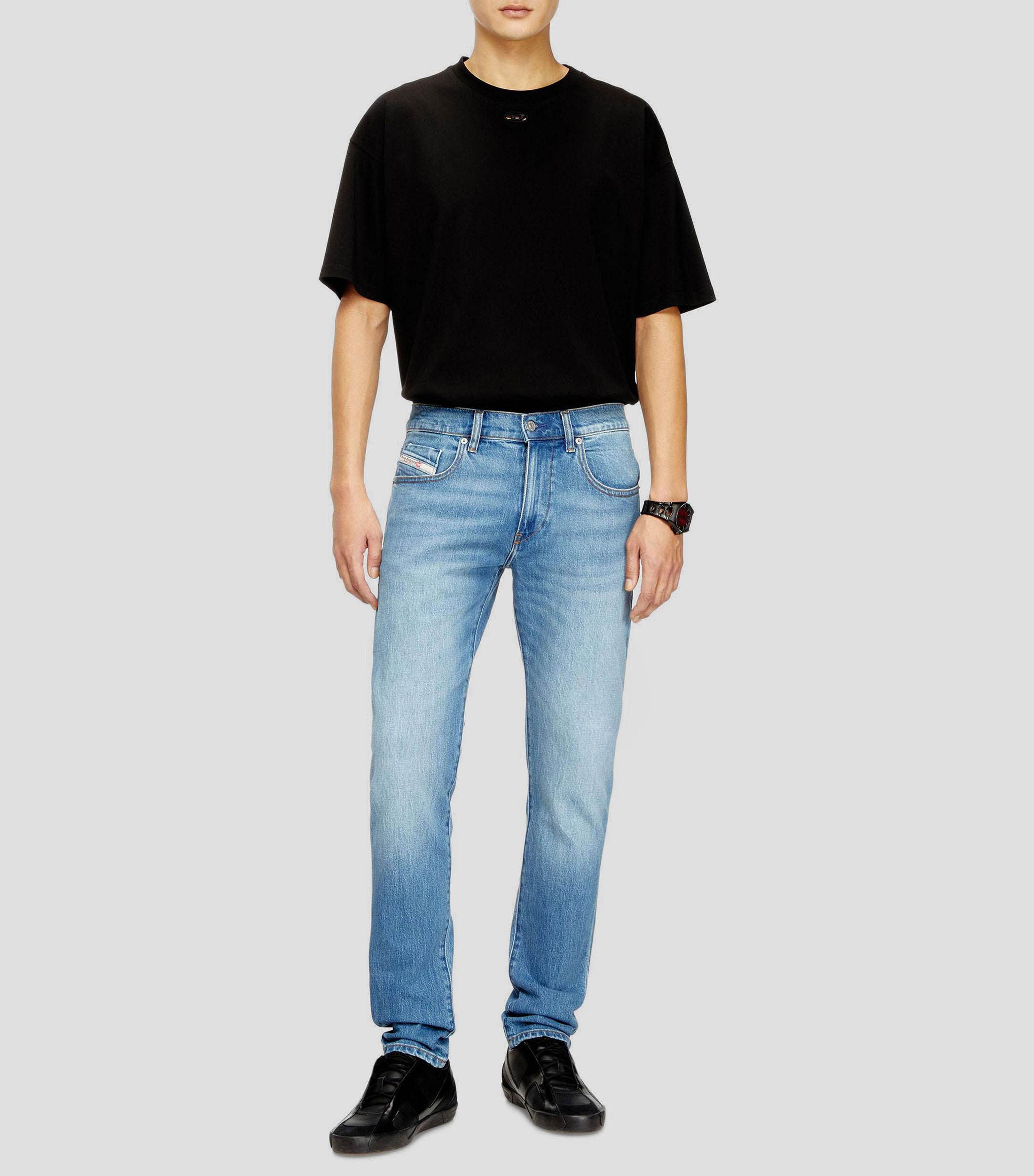 Jeans 2019 D-Strukt de corte slim Hombre
