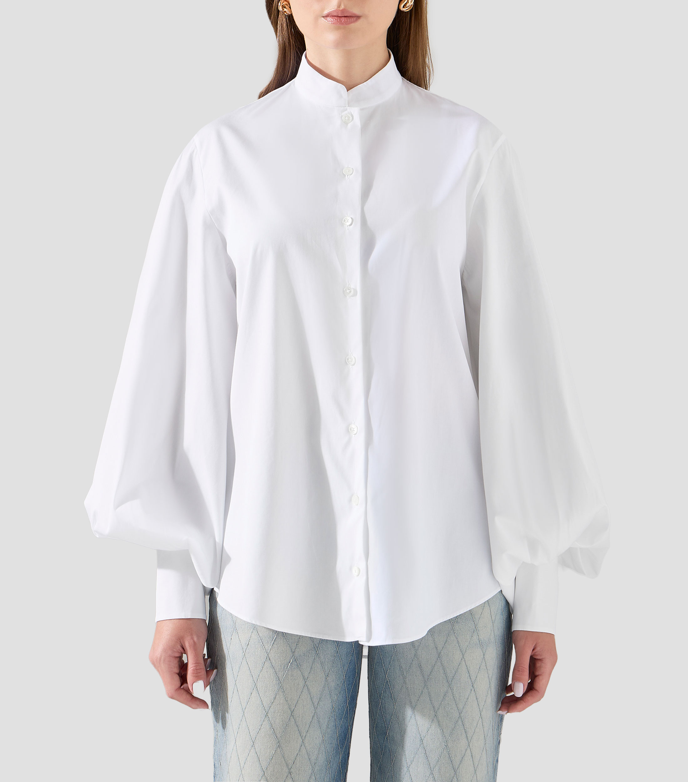 Camisa con manga larga Mujer