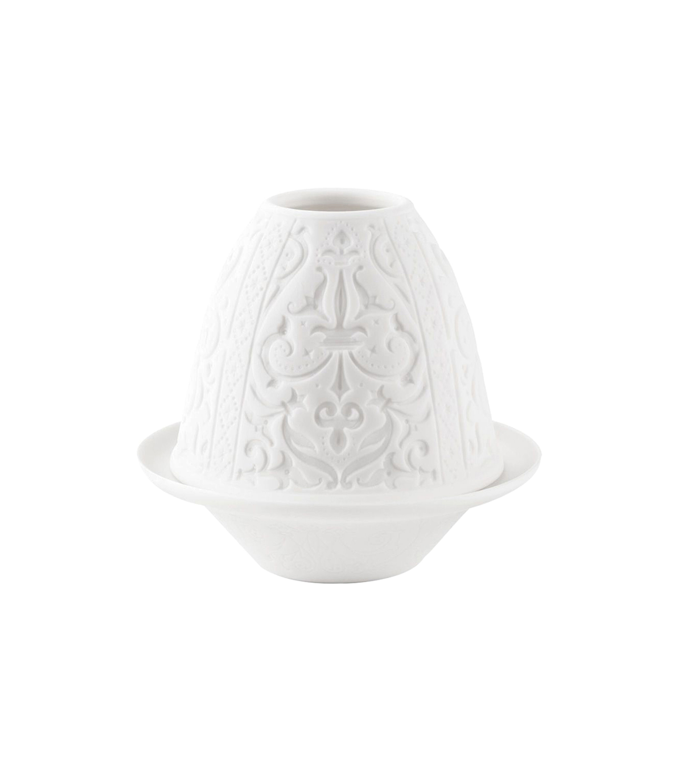 Porta Vela Litofania en porcelana
