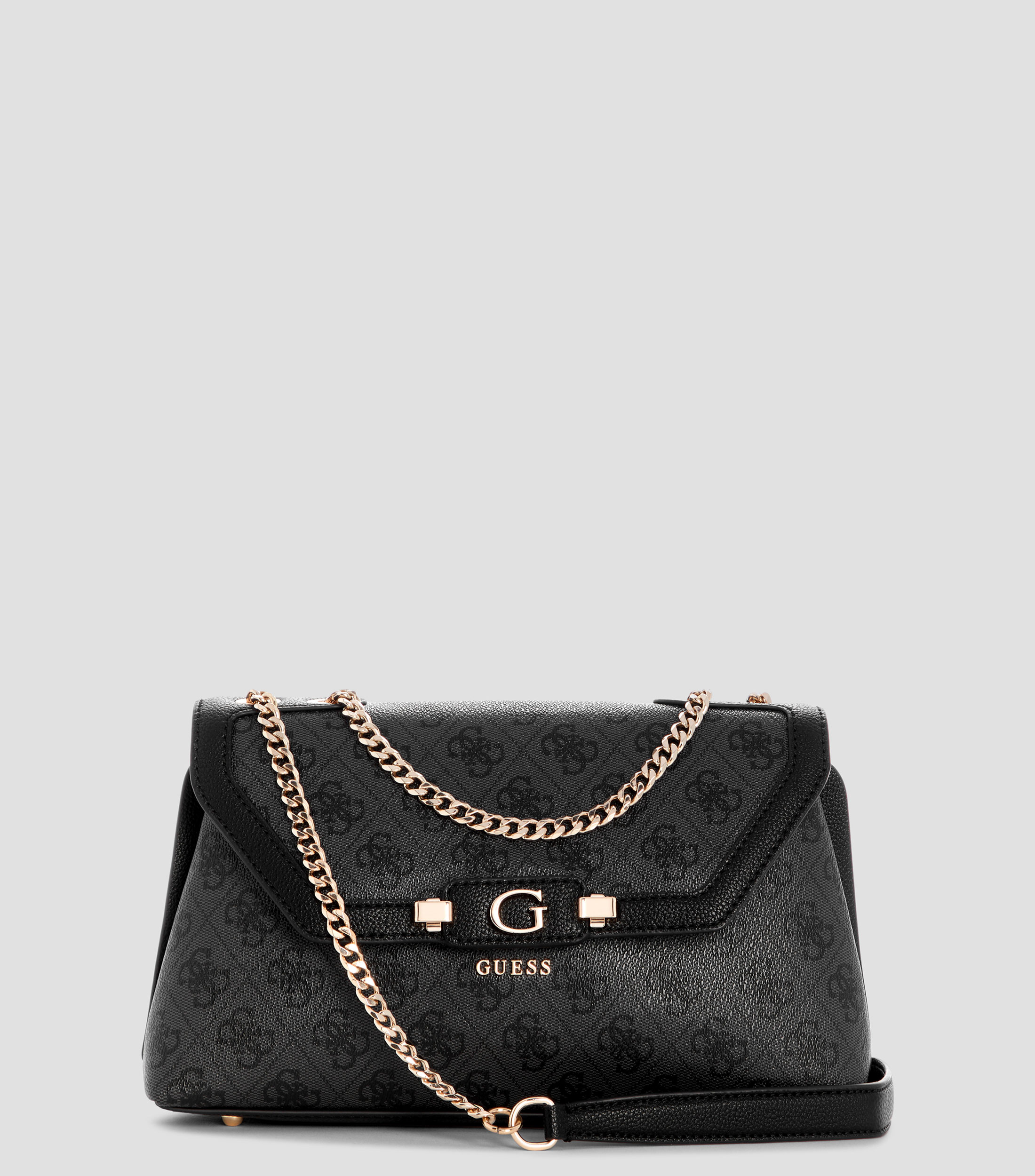 Bolsa crossbody negro Lindsey Convertible estampada Mujer