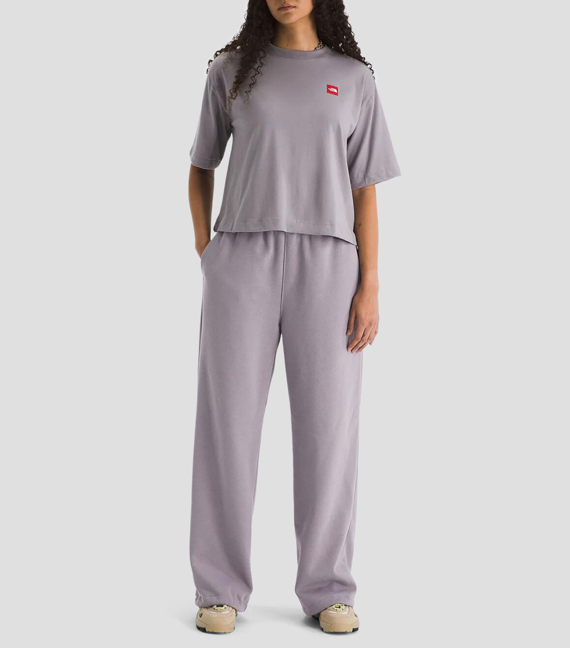 Playera casual TNF Red Box lisa Mujer