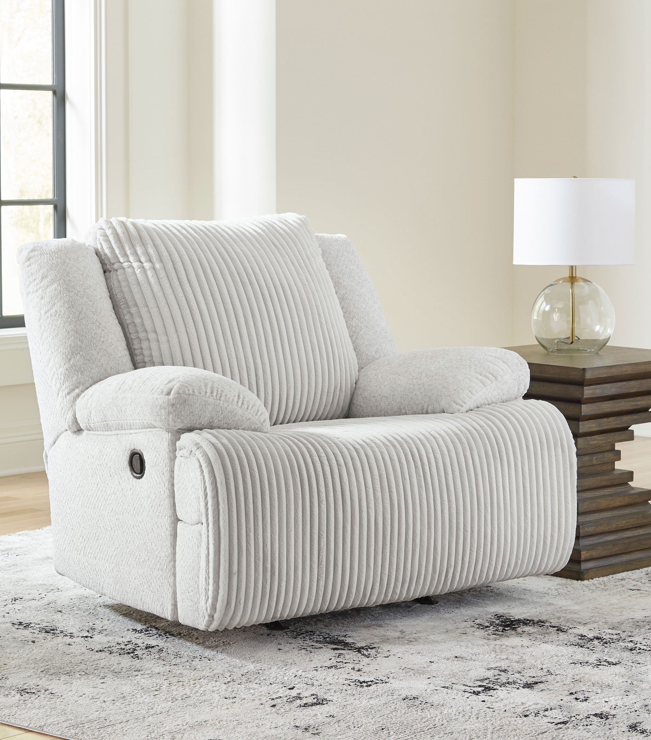 Sillon Reclinable Tahini gris claro