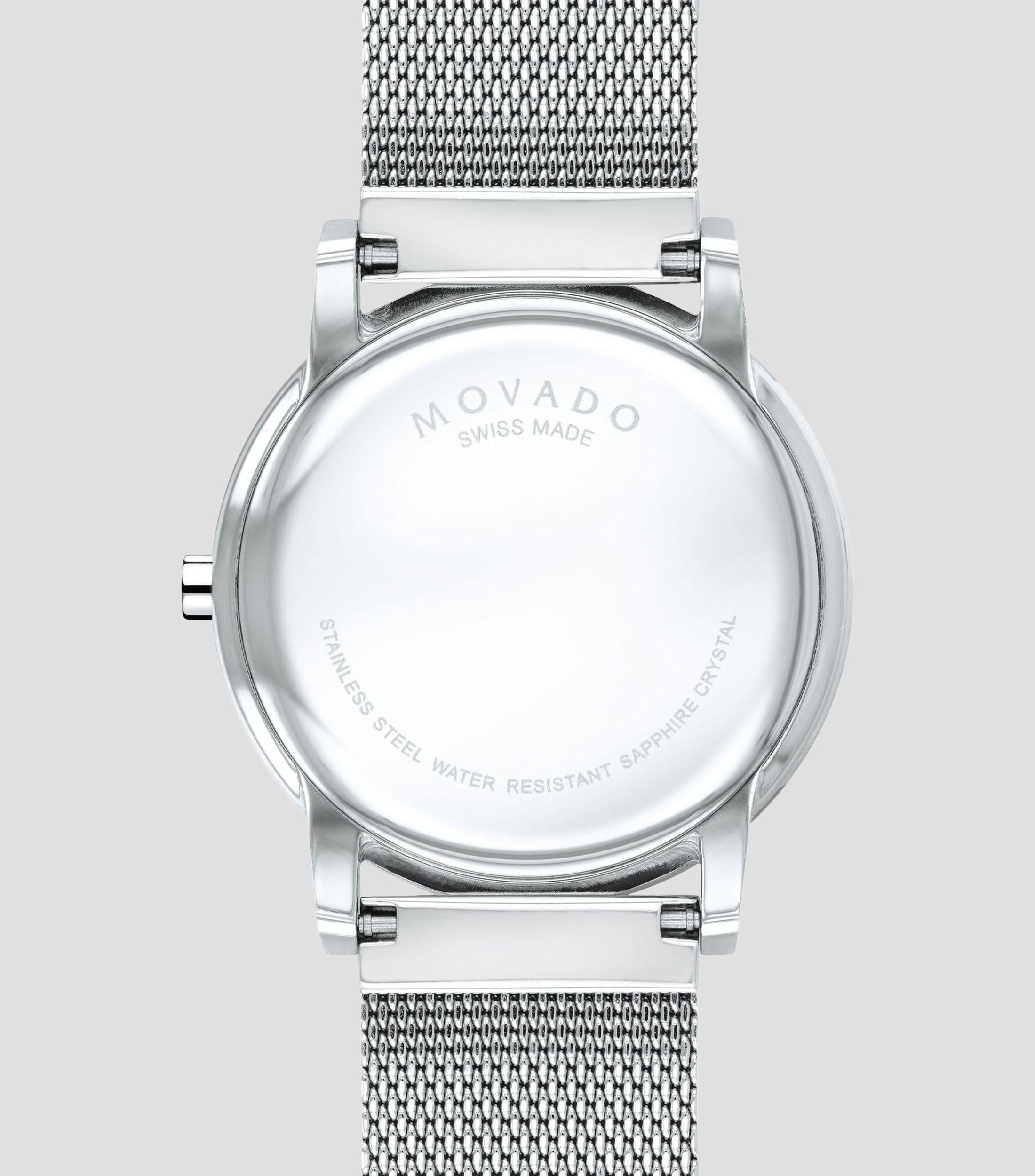 Reloj Unisex Museum Classic Casual, Plateado