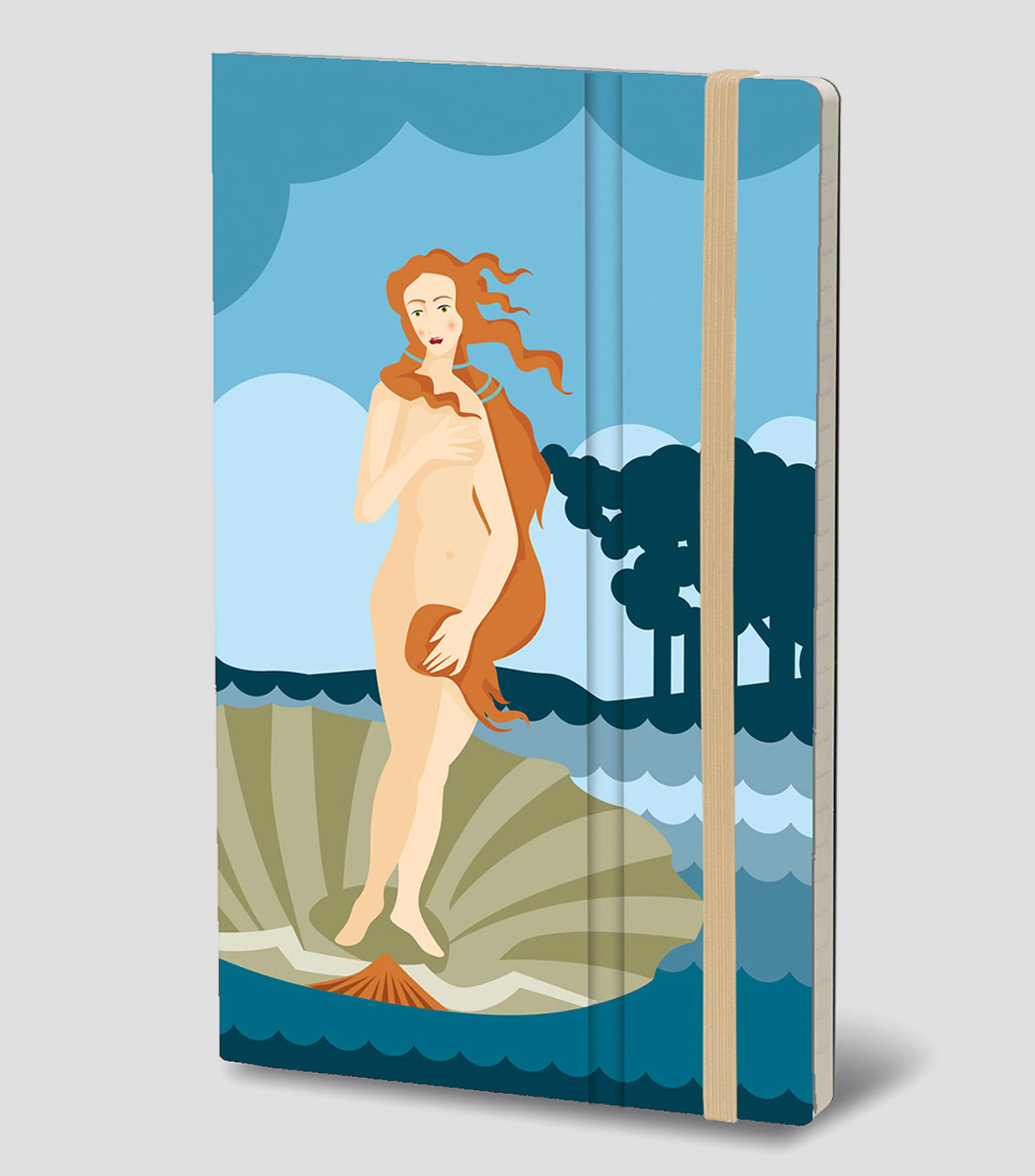 Libreta Botticelli Venus 192 Hojas