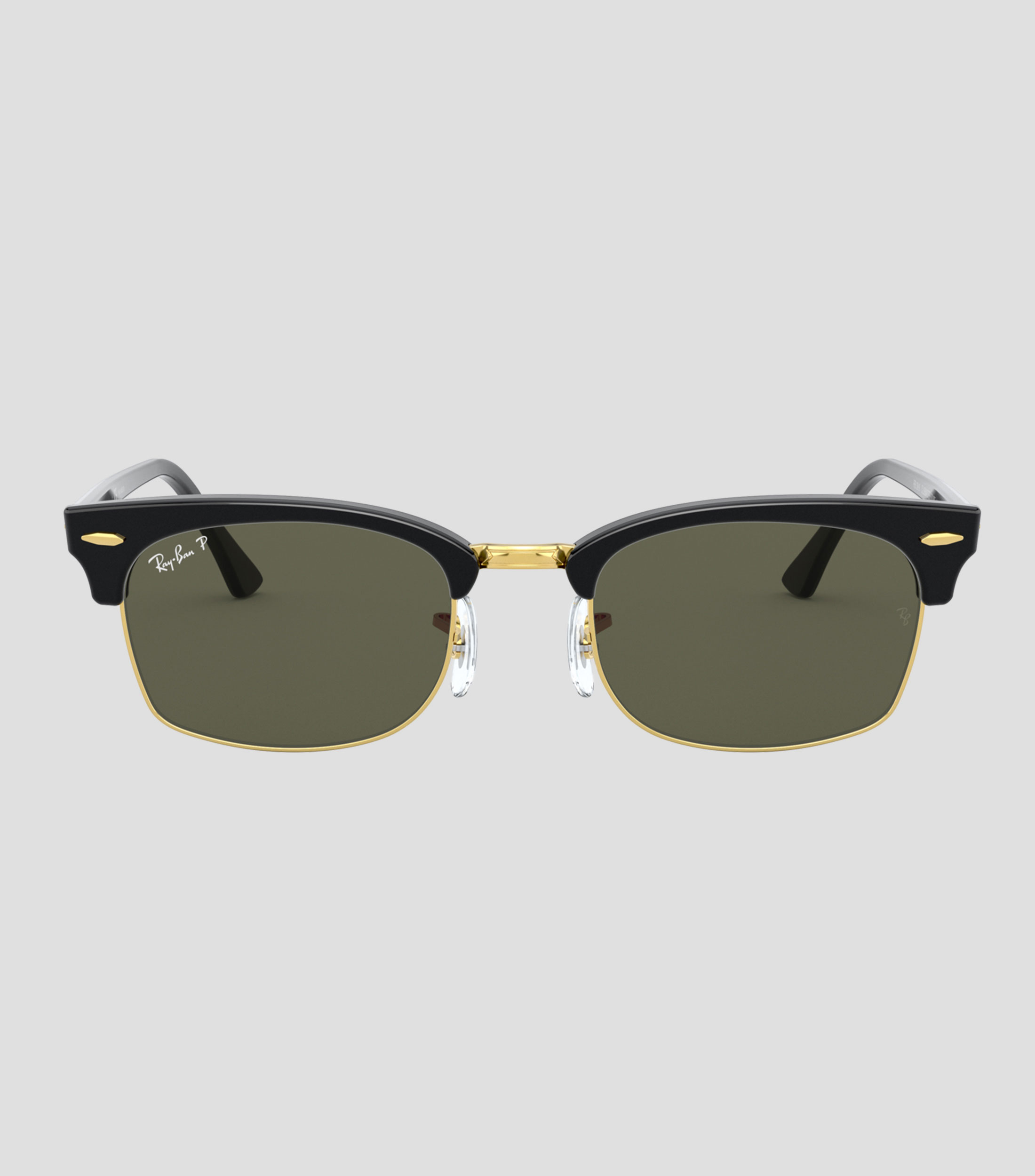 Ray-Ban | Lentes de sol rectangulares Clubmaster Square negros Unisex ...