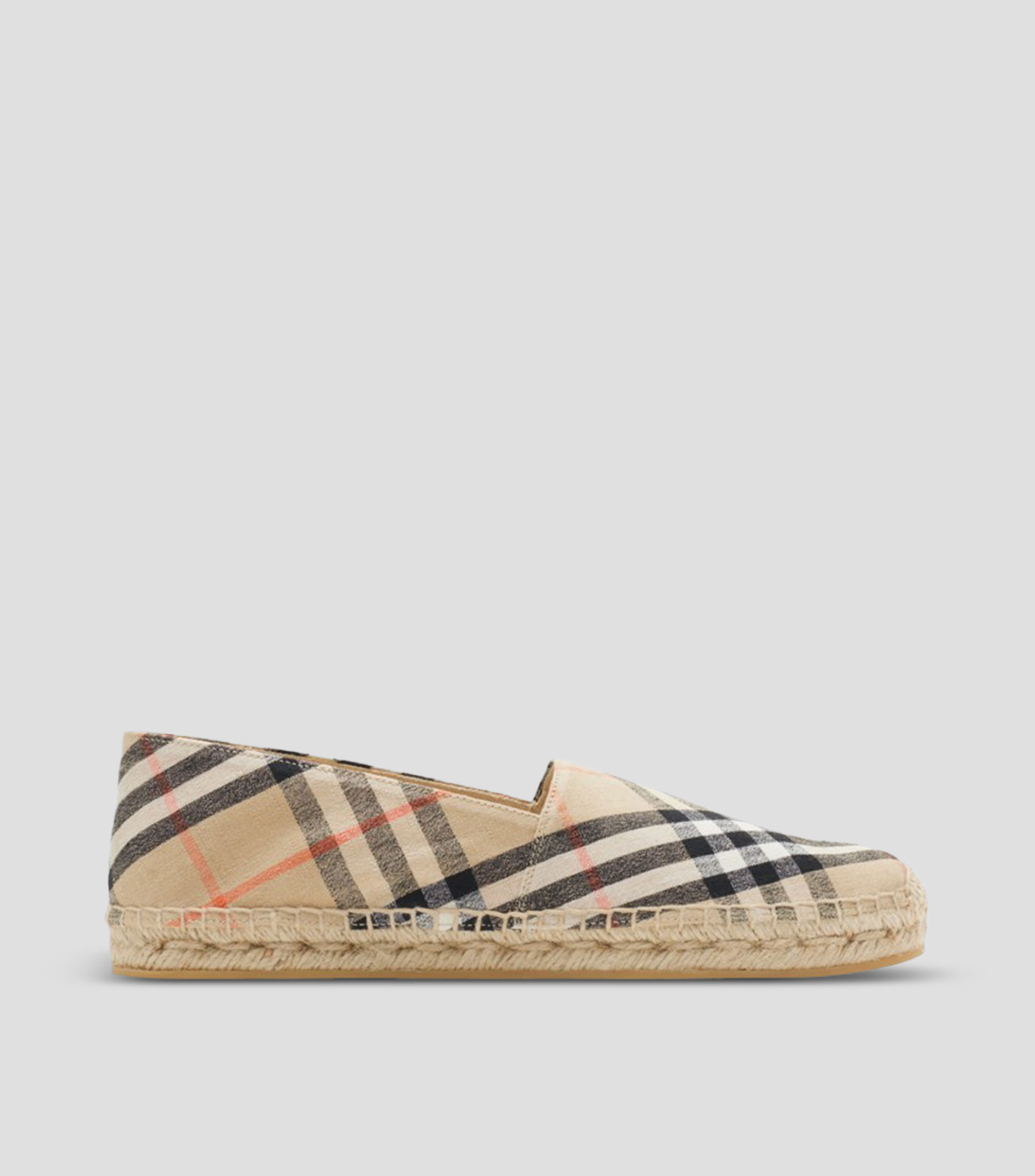 Alpargatas planas Mews Check Mujer