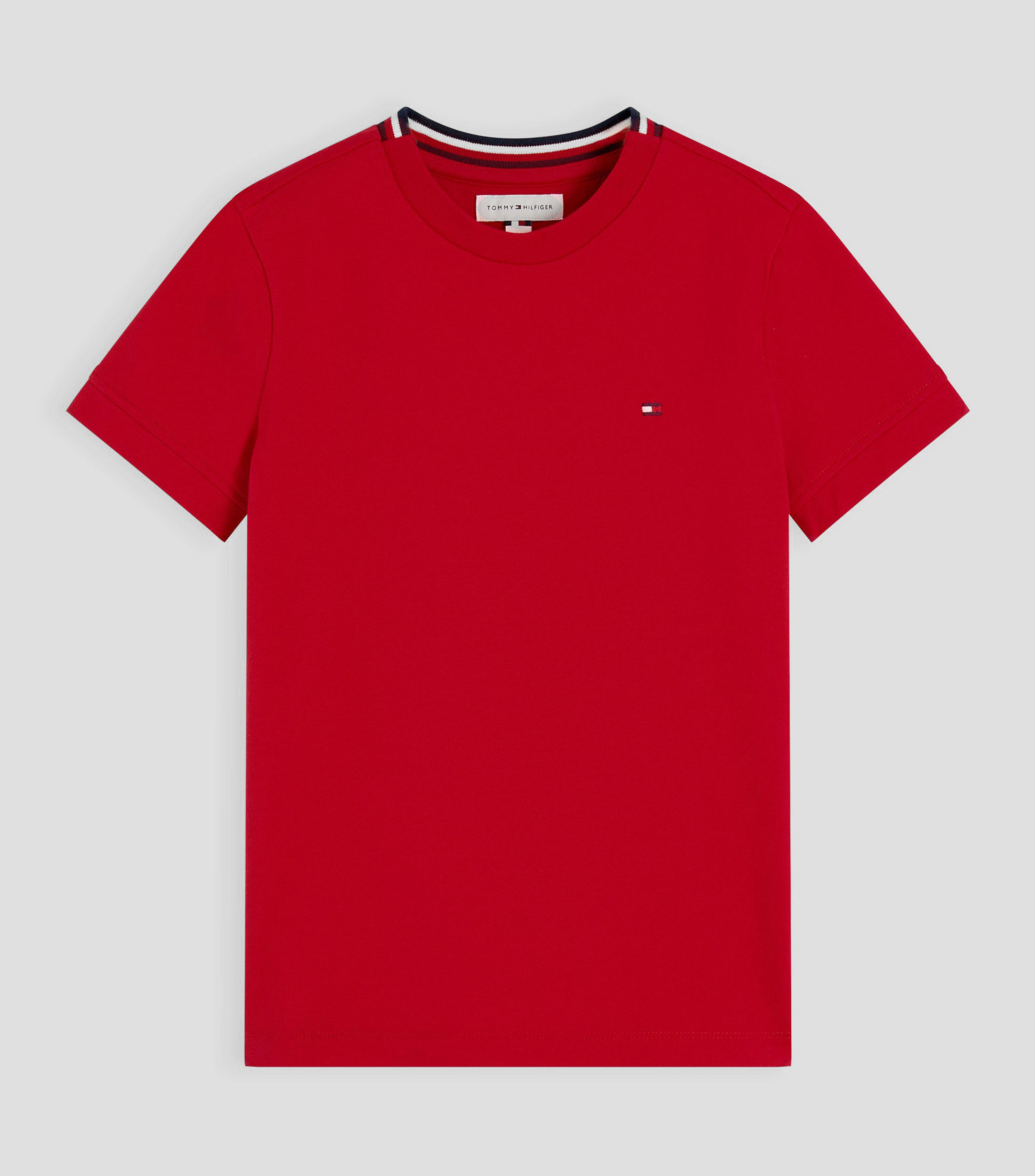 Playera cuello redondo manga corta lisa Niño