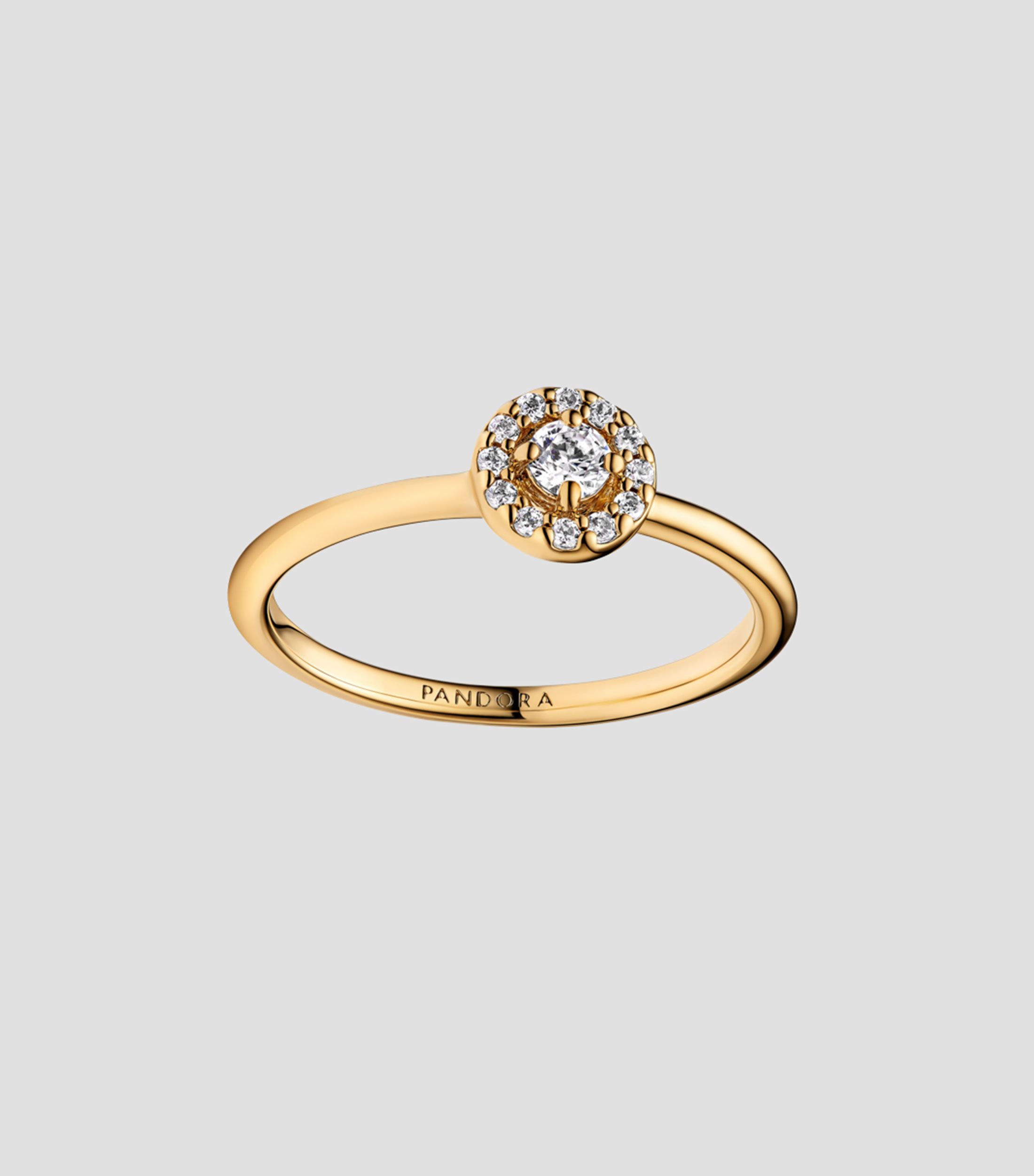 Anillo con zirconia Mujer