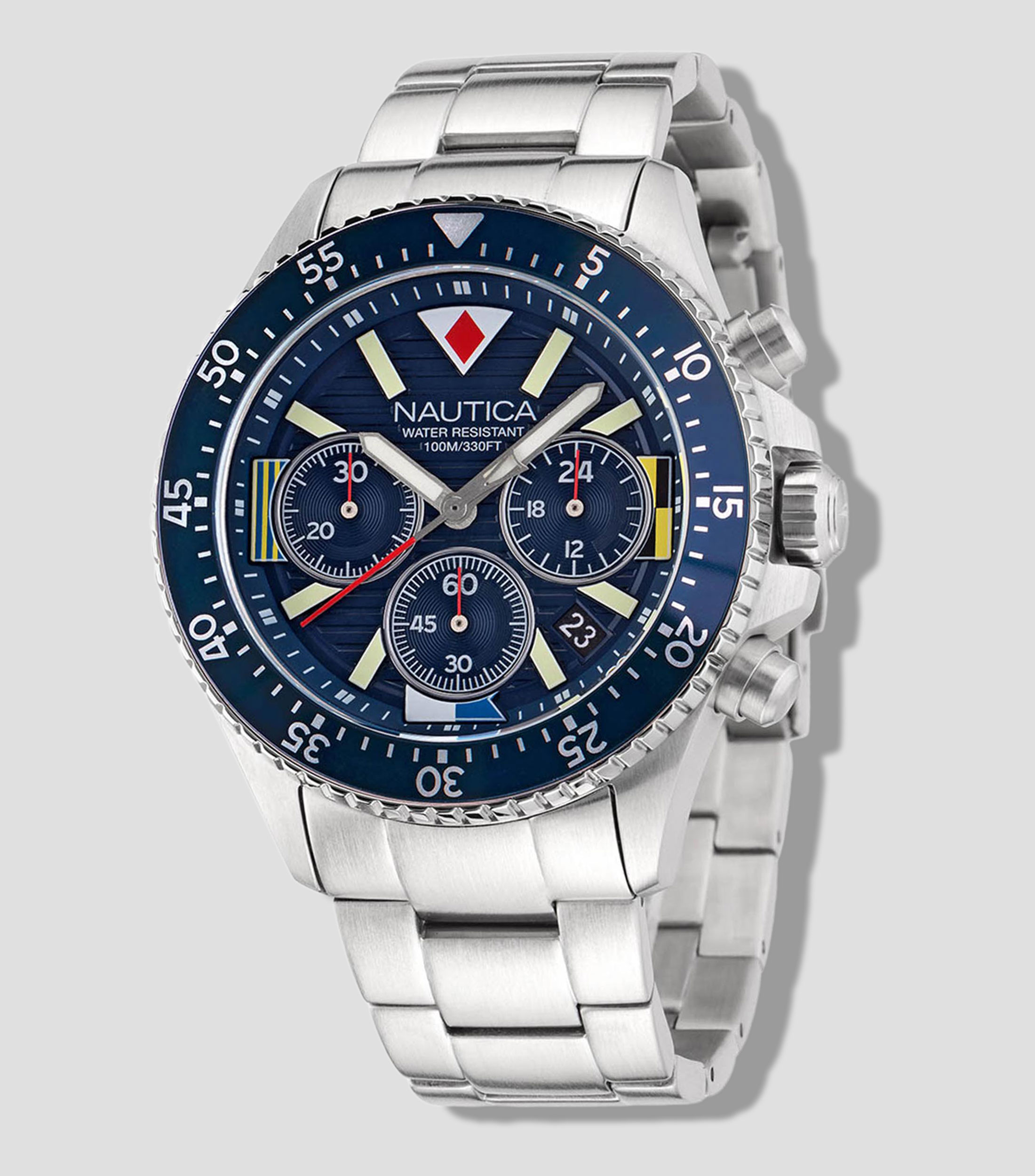 Reloj para Hombre Westport Deportivo, Plata, Azul
