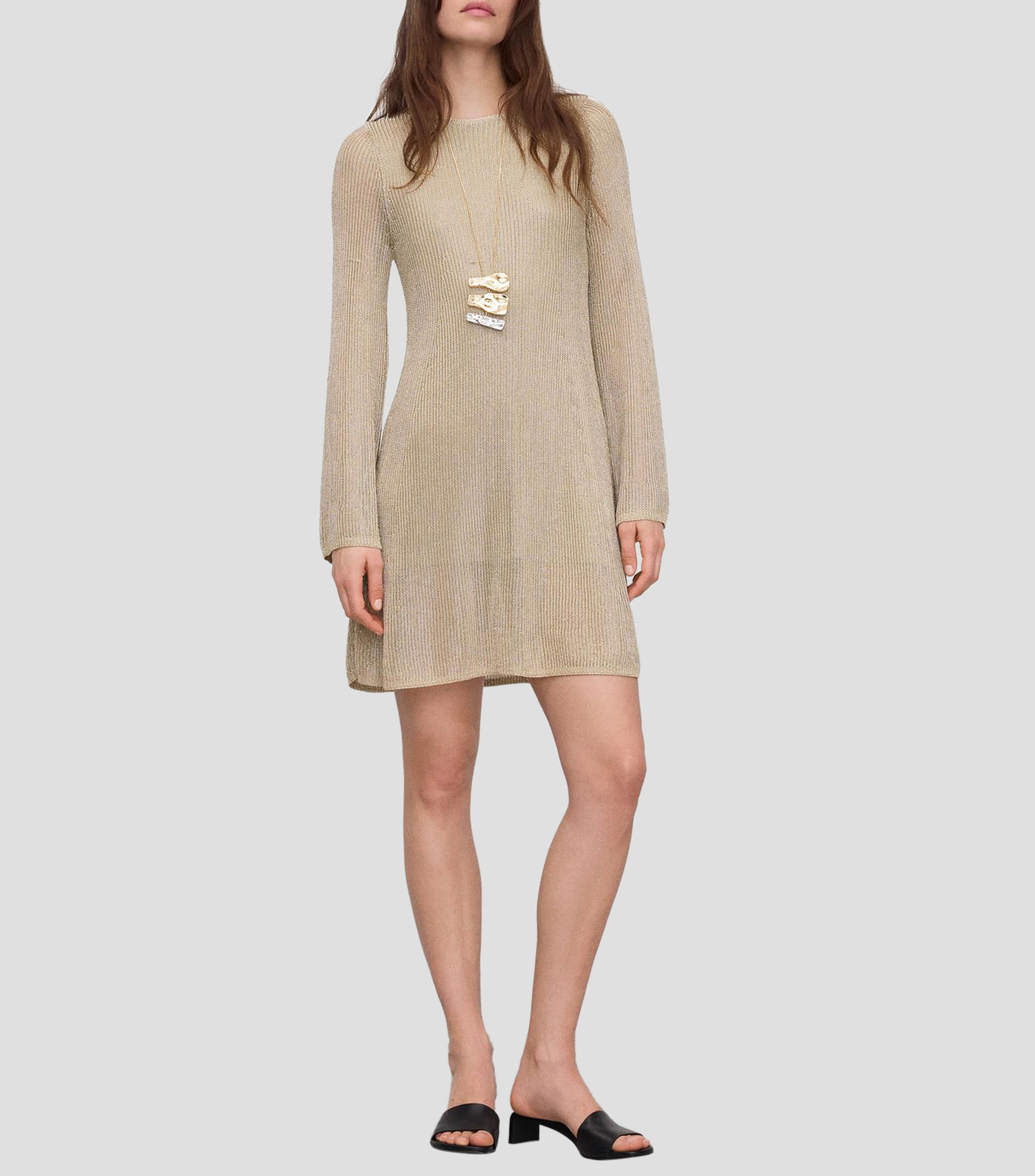 Vestido Corto manga larga fantasía Mujer