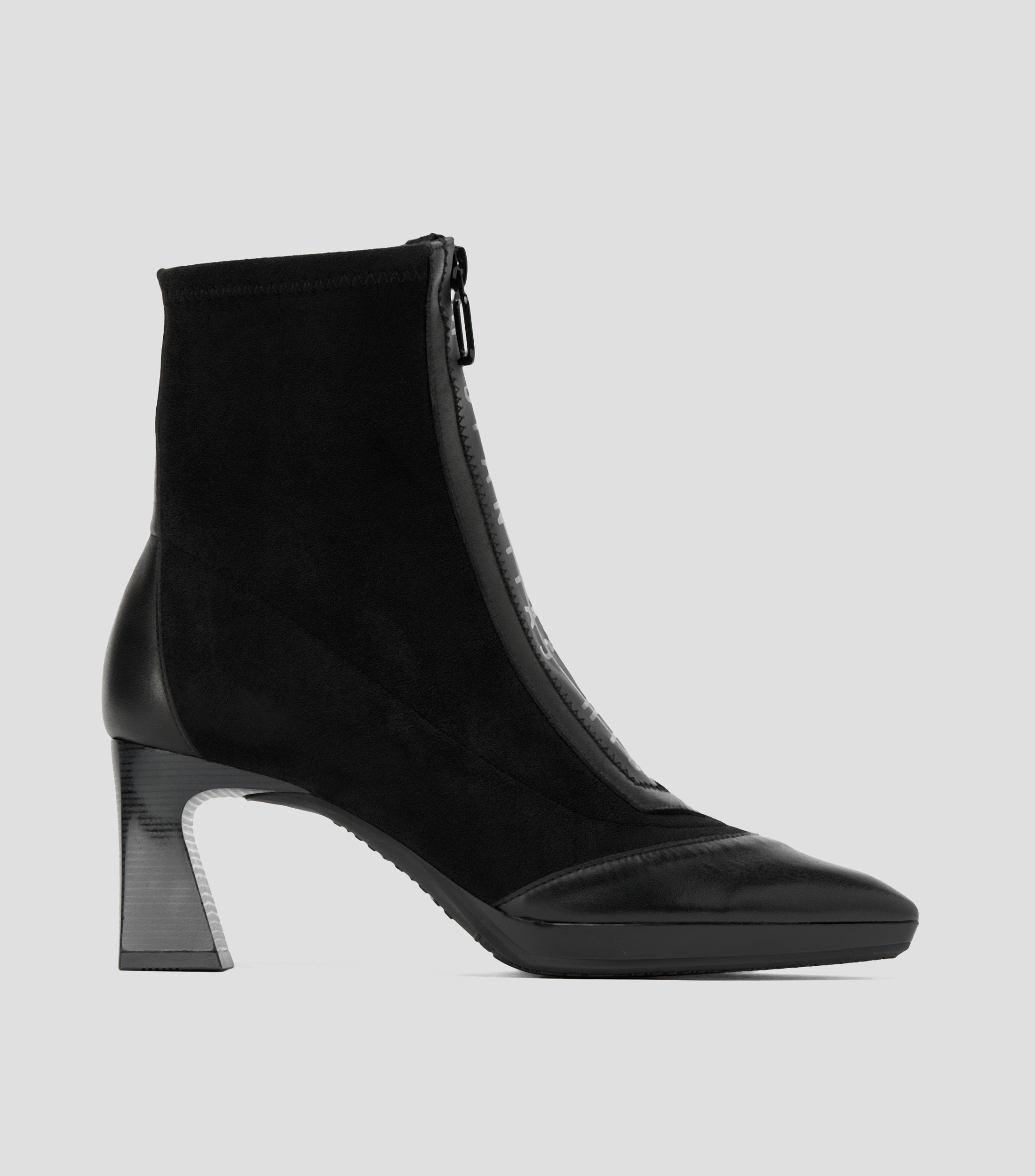 Botines con tacón de 7 cm delgado Atlanta Mujer