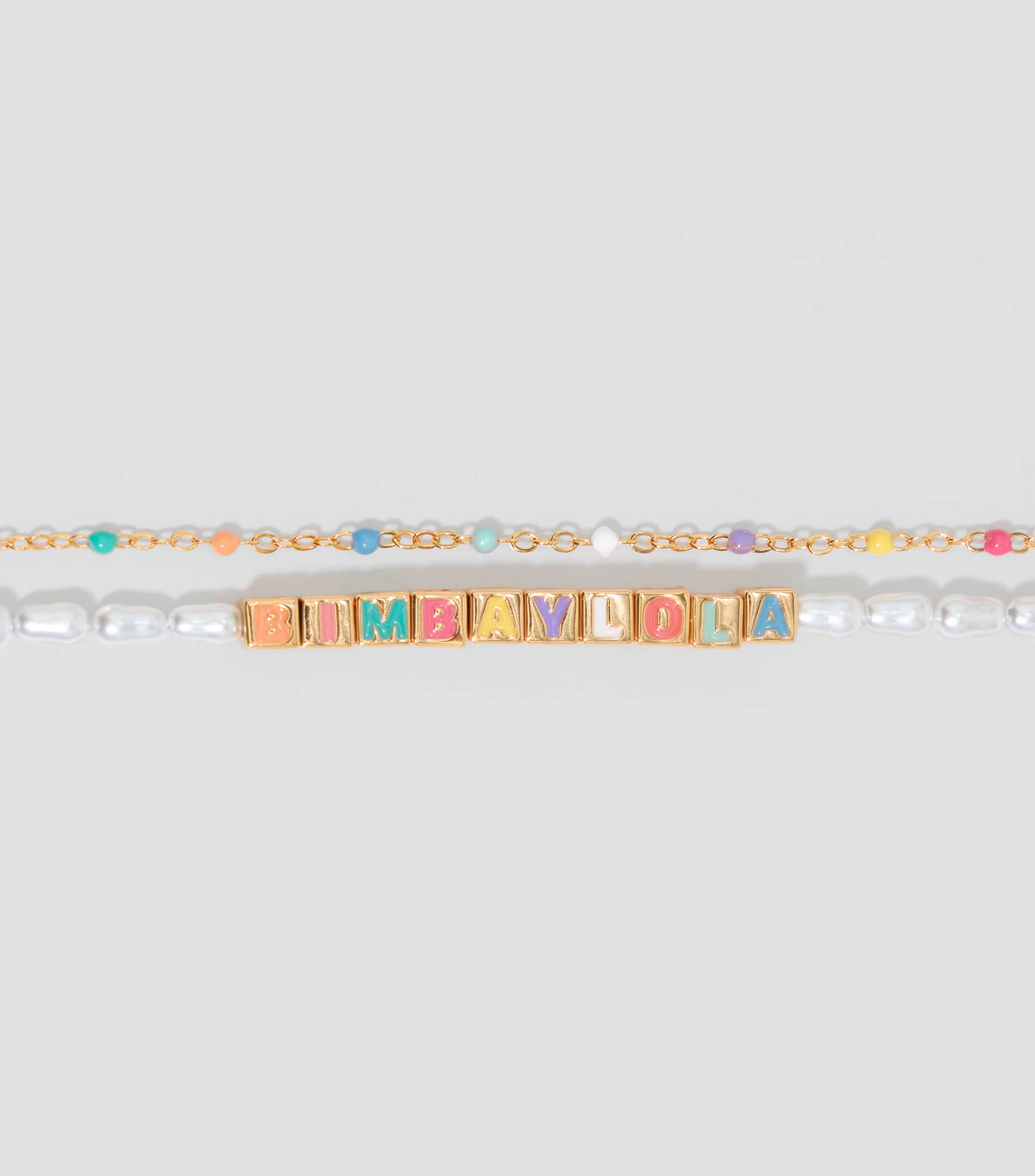 Pulsera logo Dado multicolor Mujer