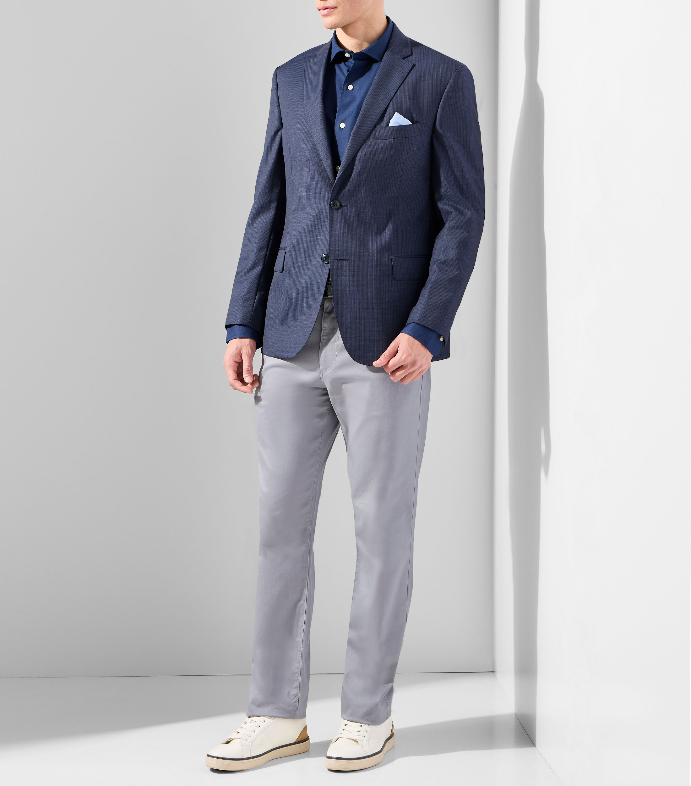 Pantalón liso Hombre