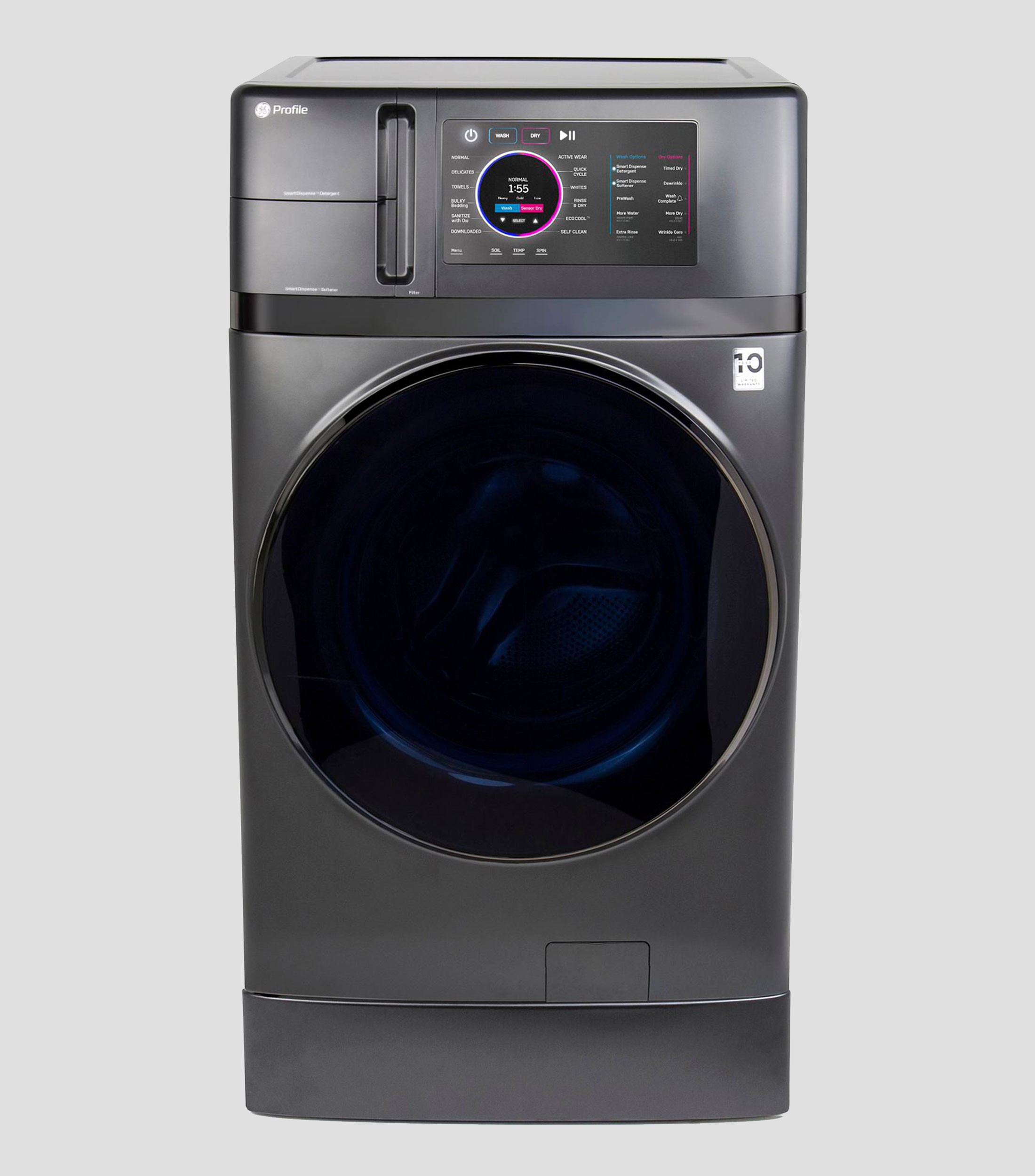 Lavasecadora Eléctrica 24 kg, 12 kg Carga Frontal CPA2412NXDG0 Gris