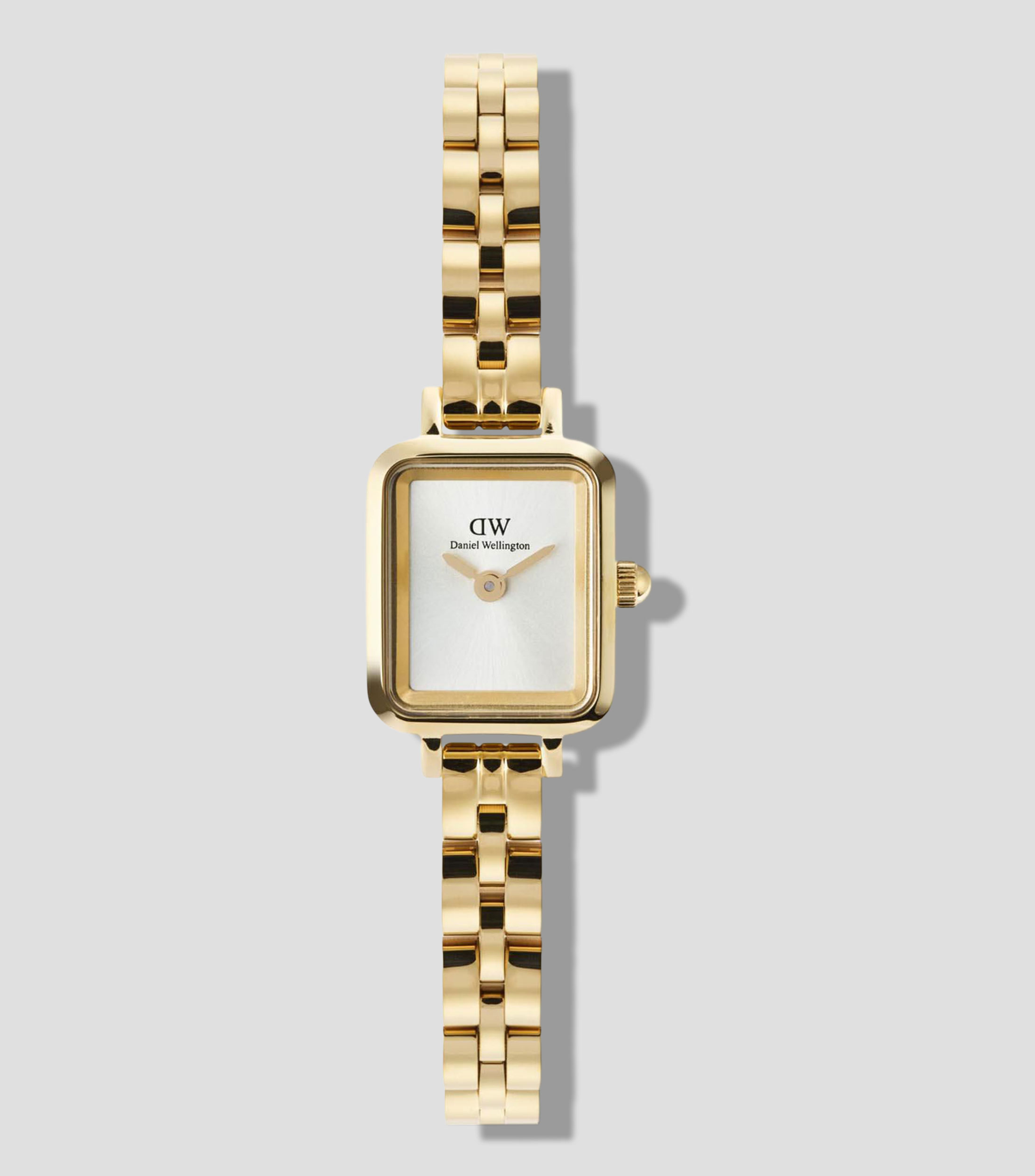 Reloj para Mujer DW Quadro Mini casual blanco