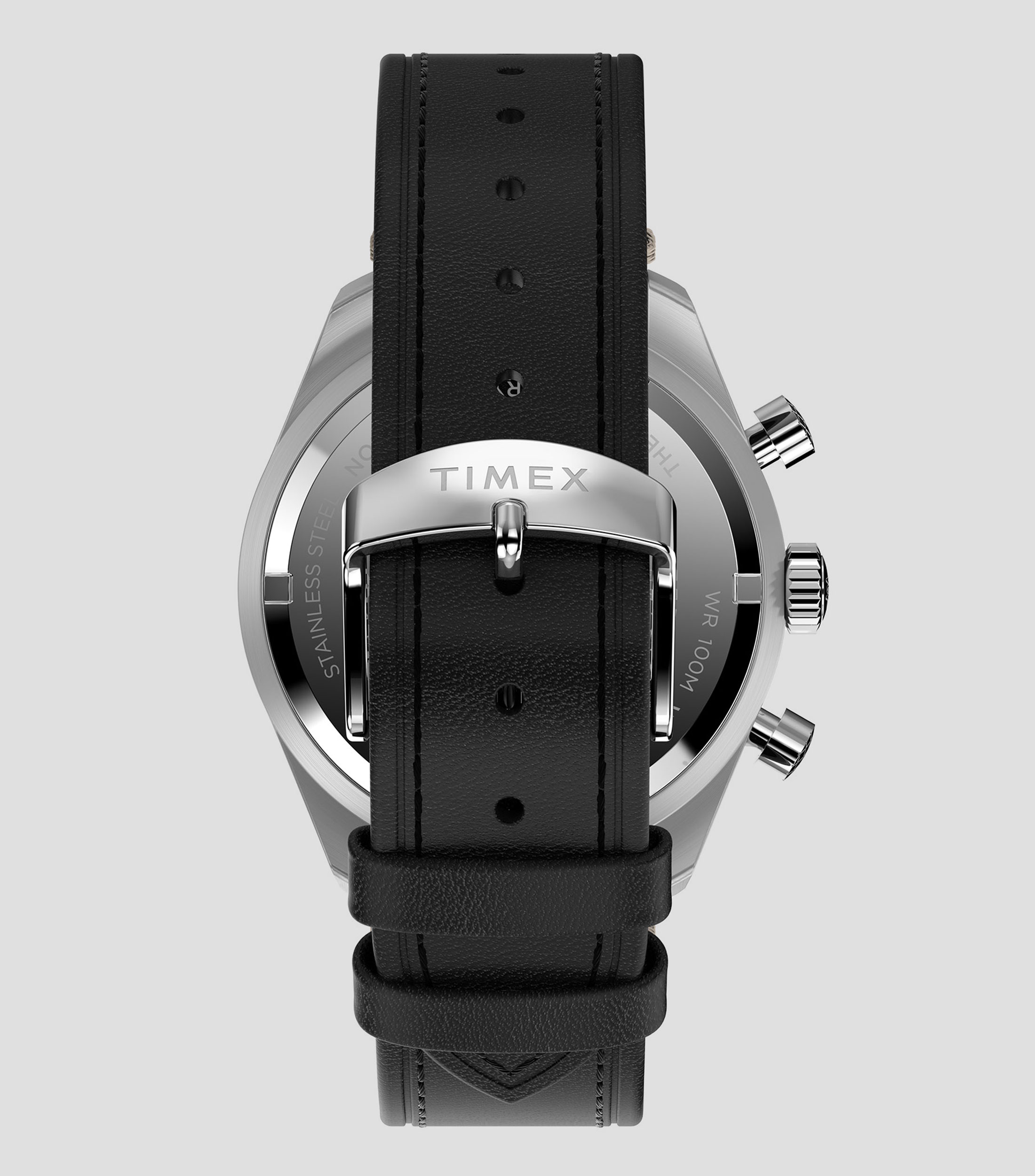 Reloj para Hombre The Waterbury Crono Casual, Plateado, Negro