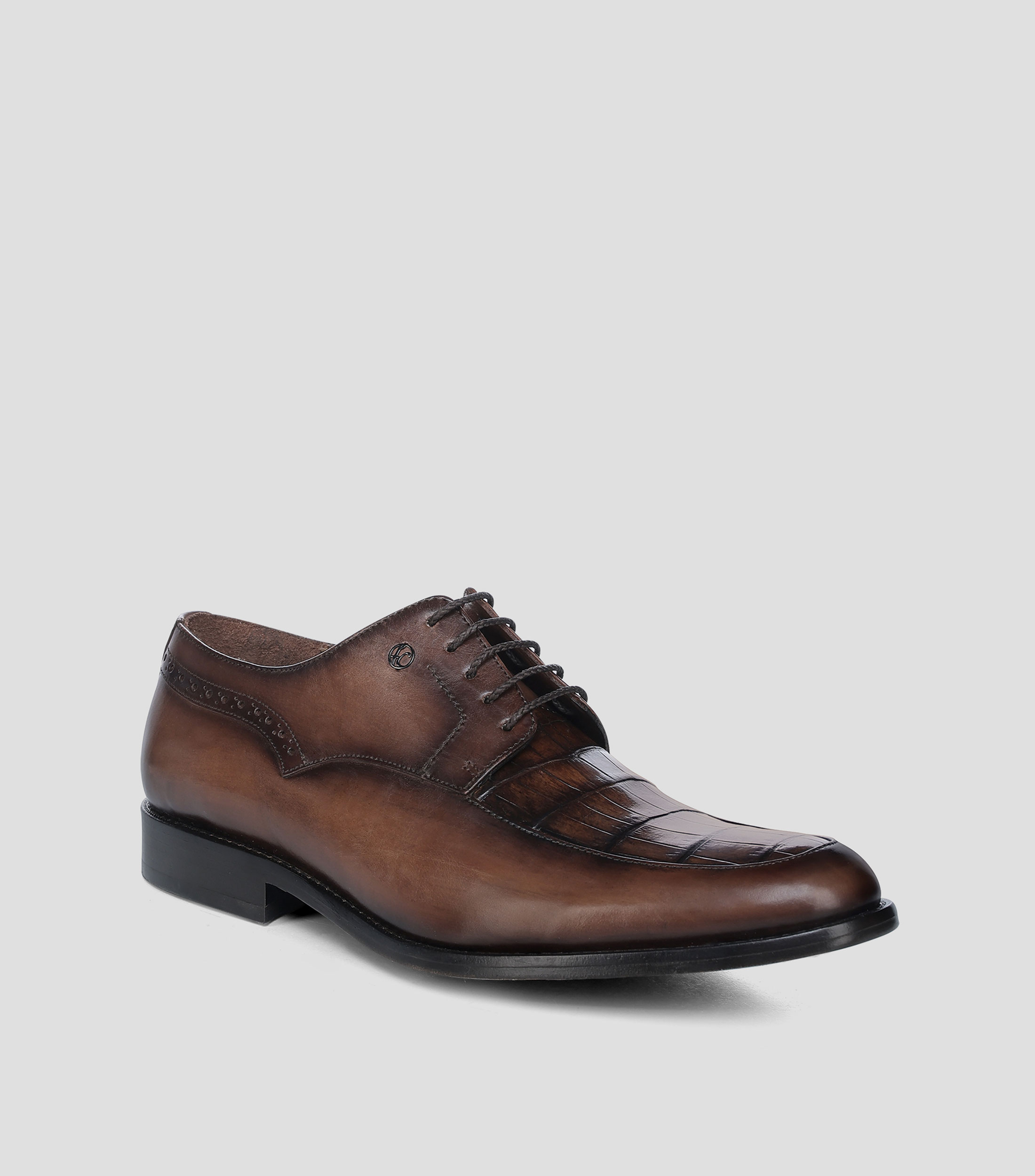 Zapatos de Vestir Derby en piel Hombre