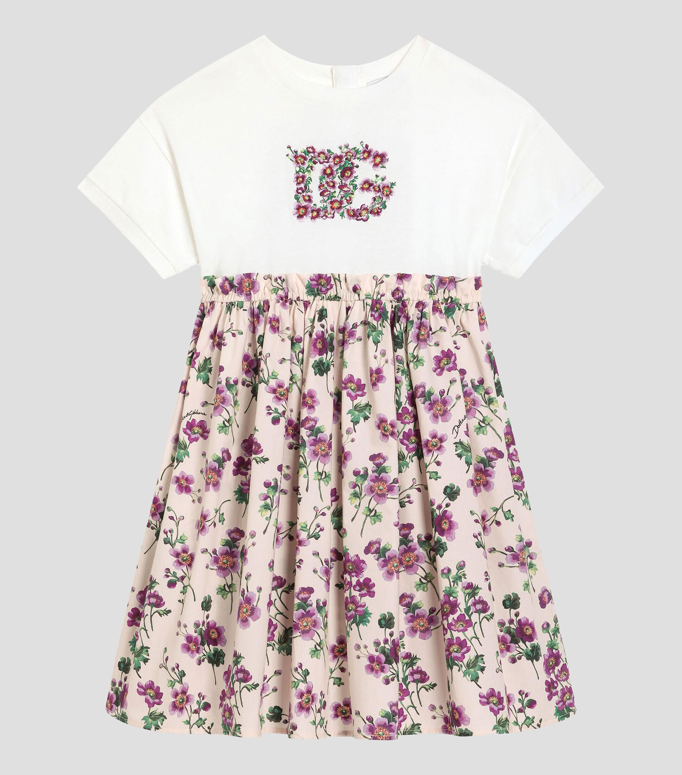 Vestido midi estampado floral Niña