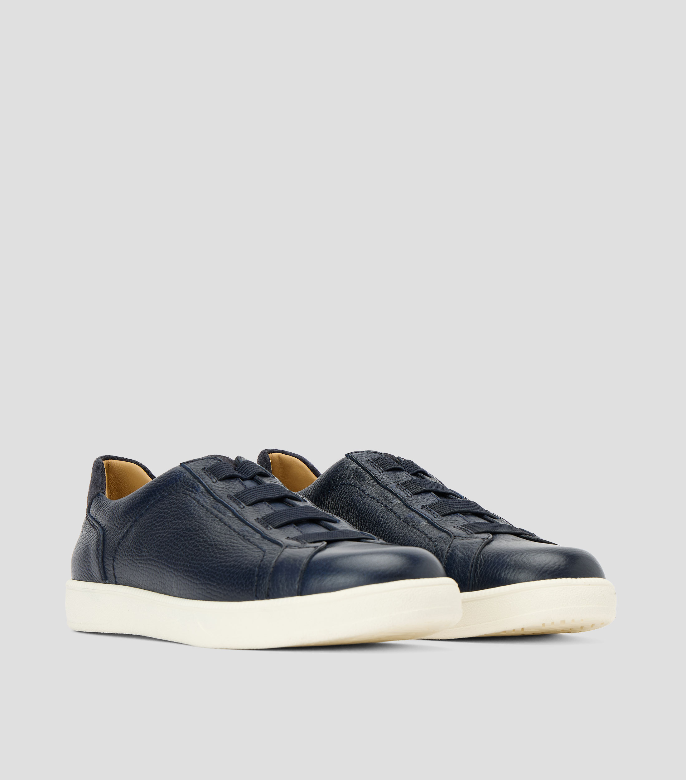 Tenis casuales en piel de bovino Hombre