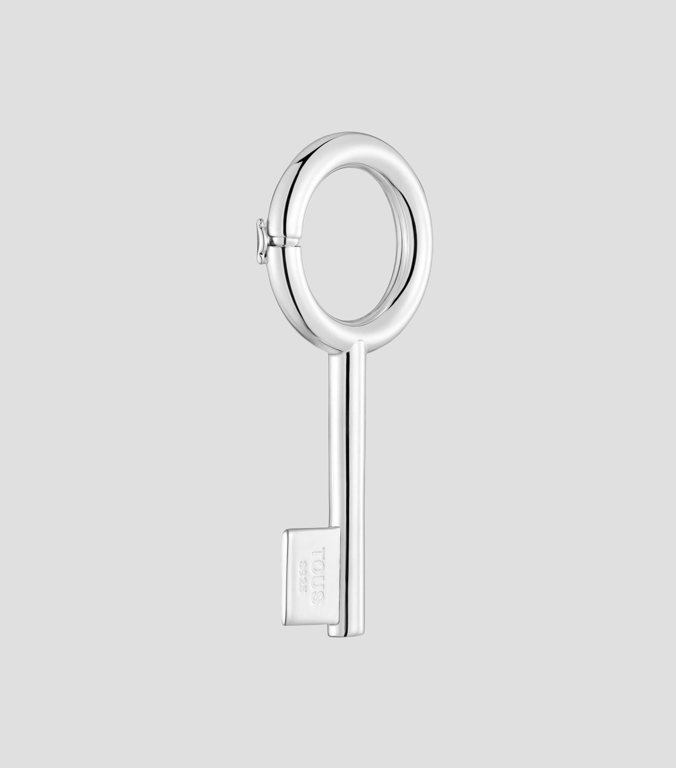 Dije llave en Plata Unlock Mujer