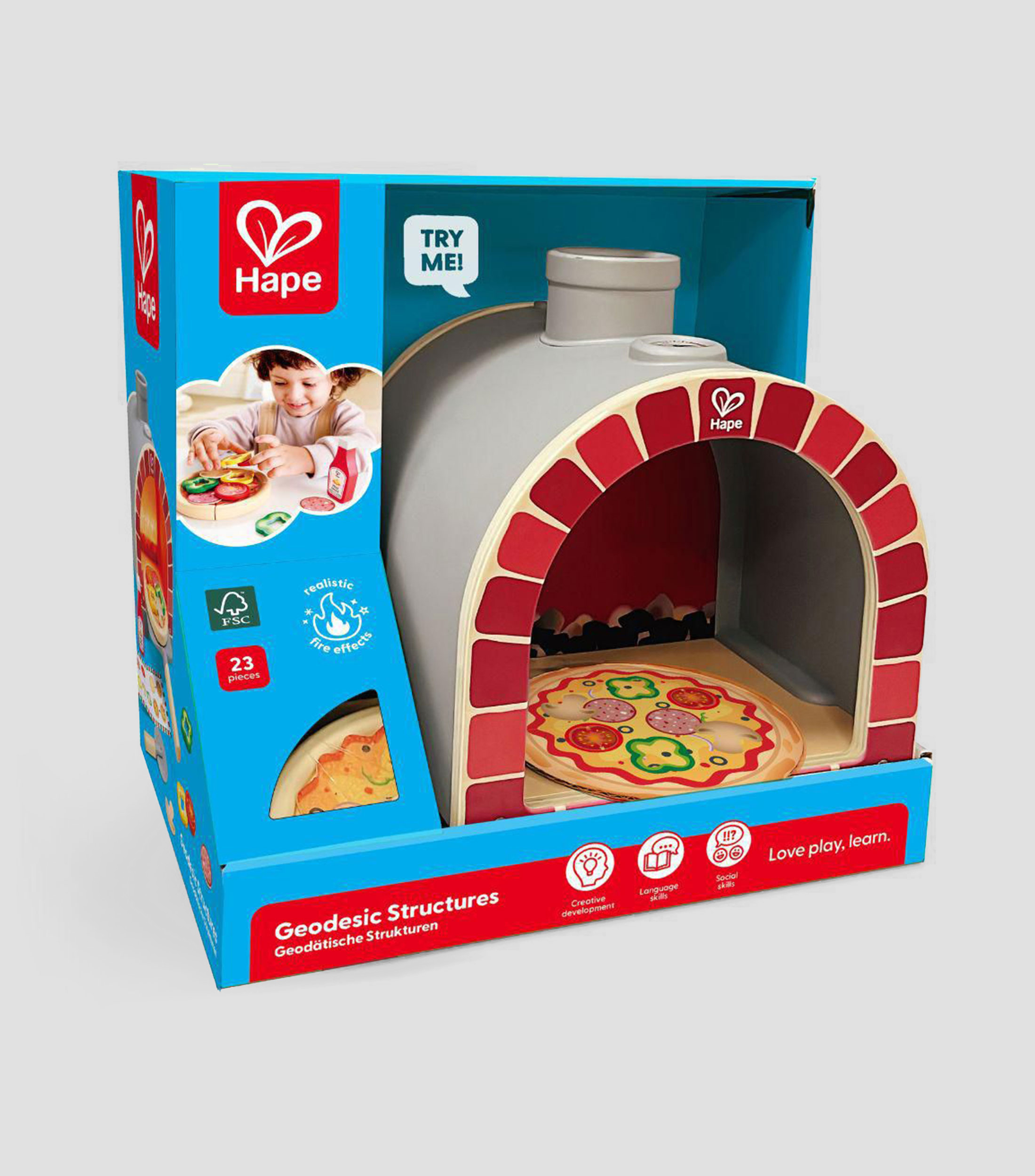 Horno de Pizza con Luz y Sonido
