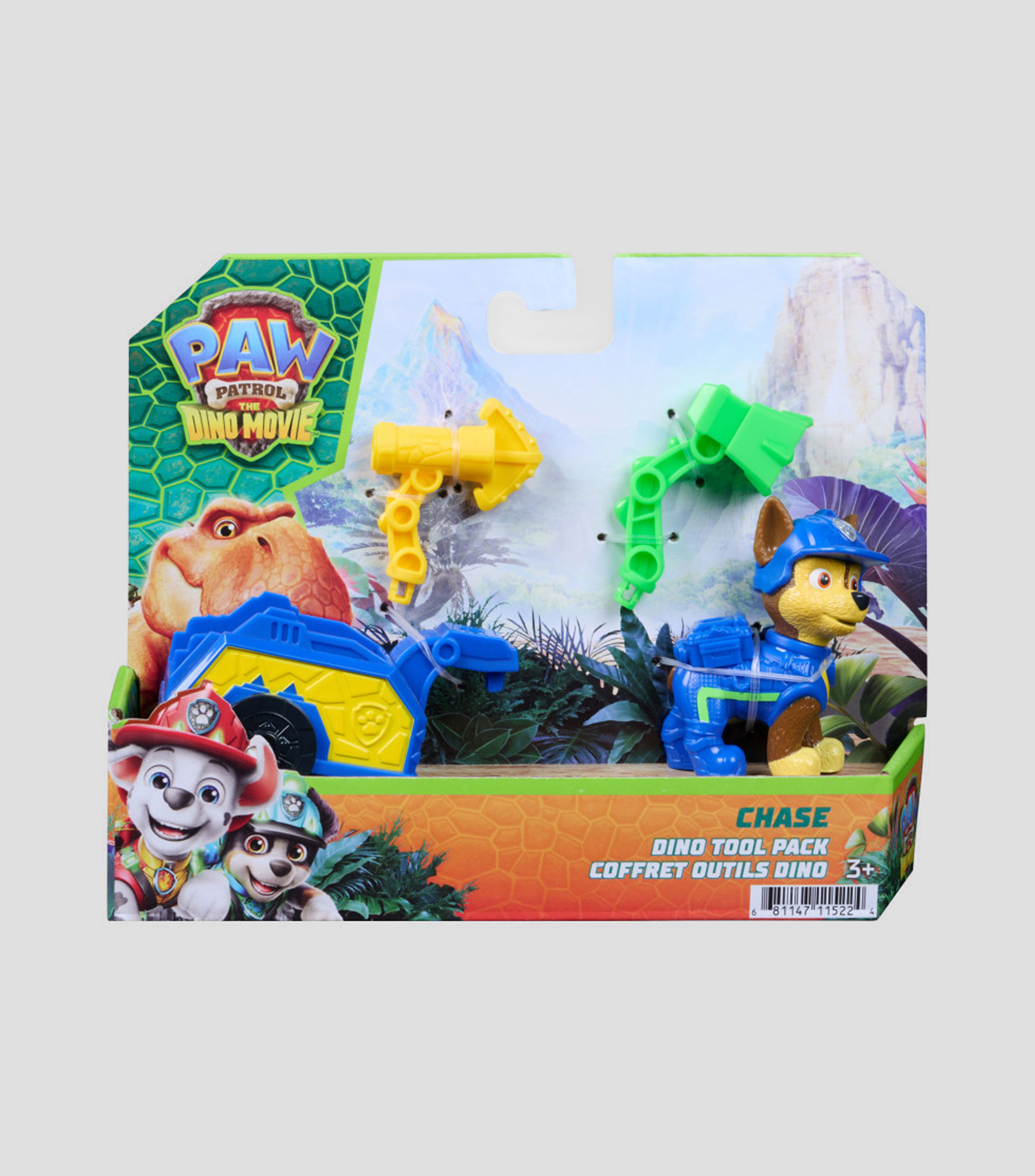 Figuras Dino herramientas Chase Paw Patrol