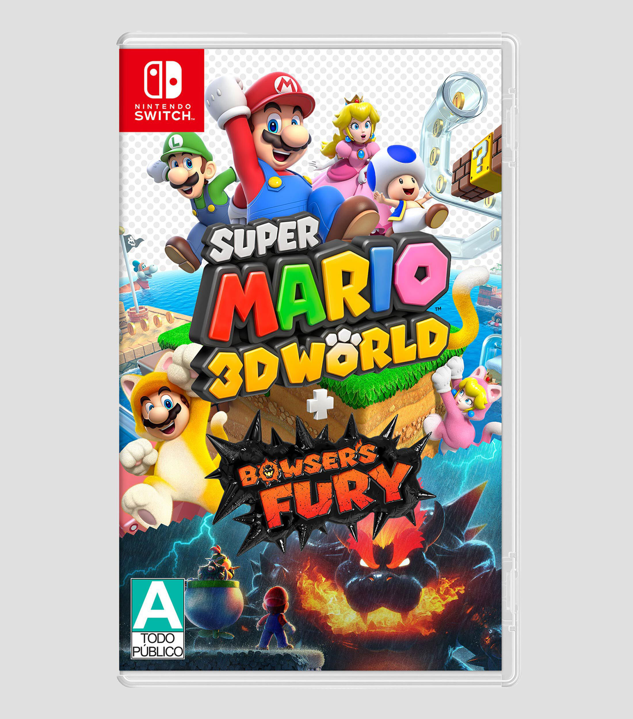 Juego Super Mario 3D World Bowser F