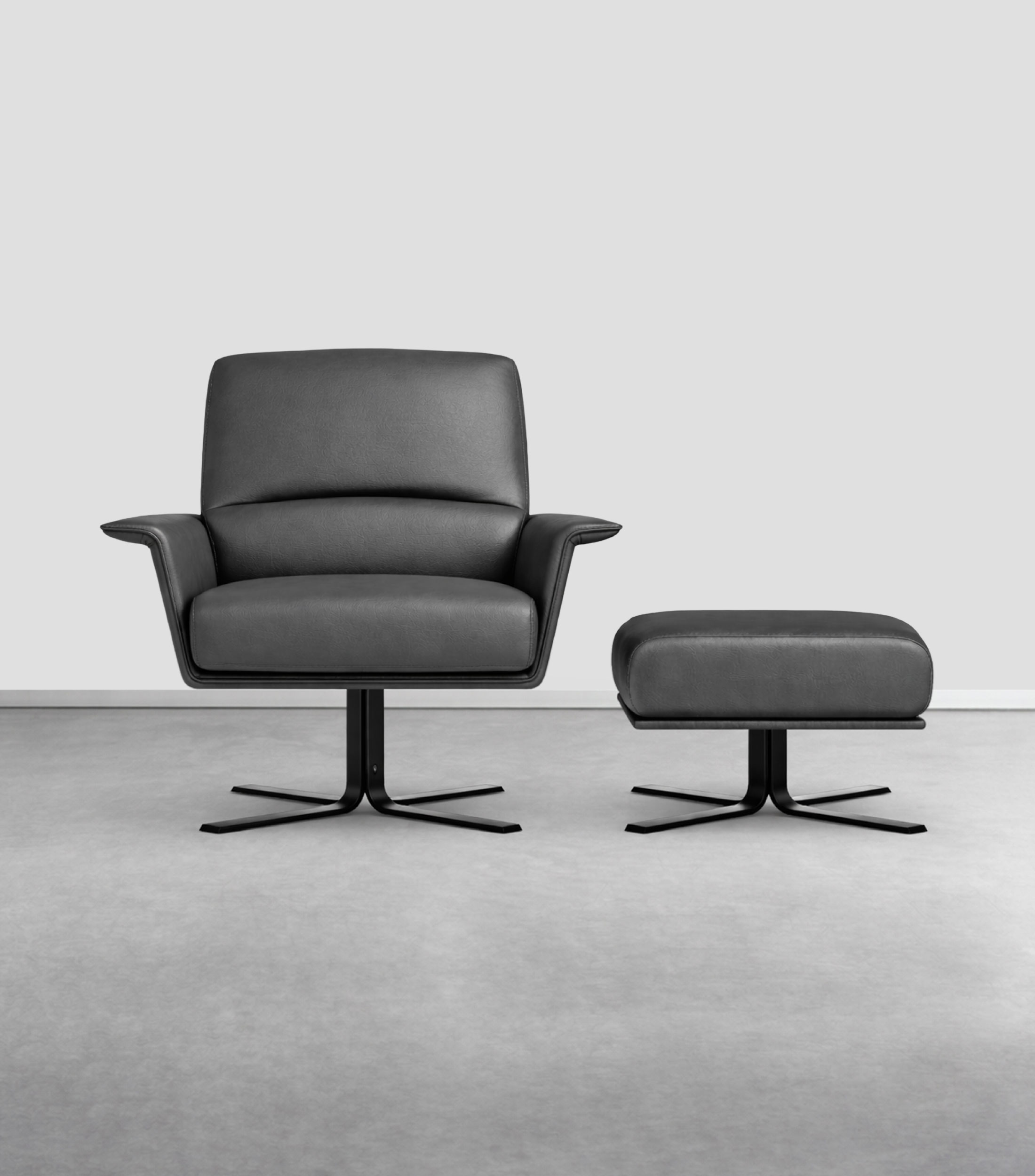 Sillón en piel Principezza