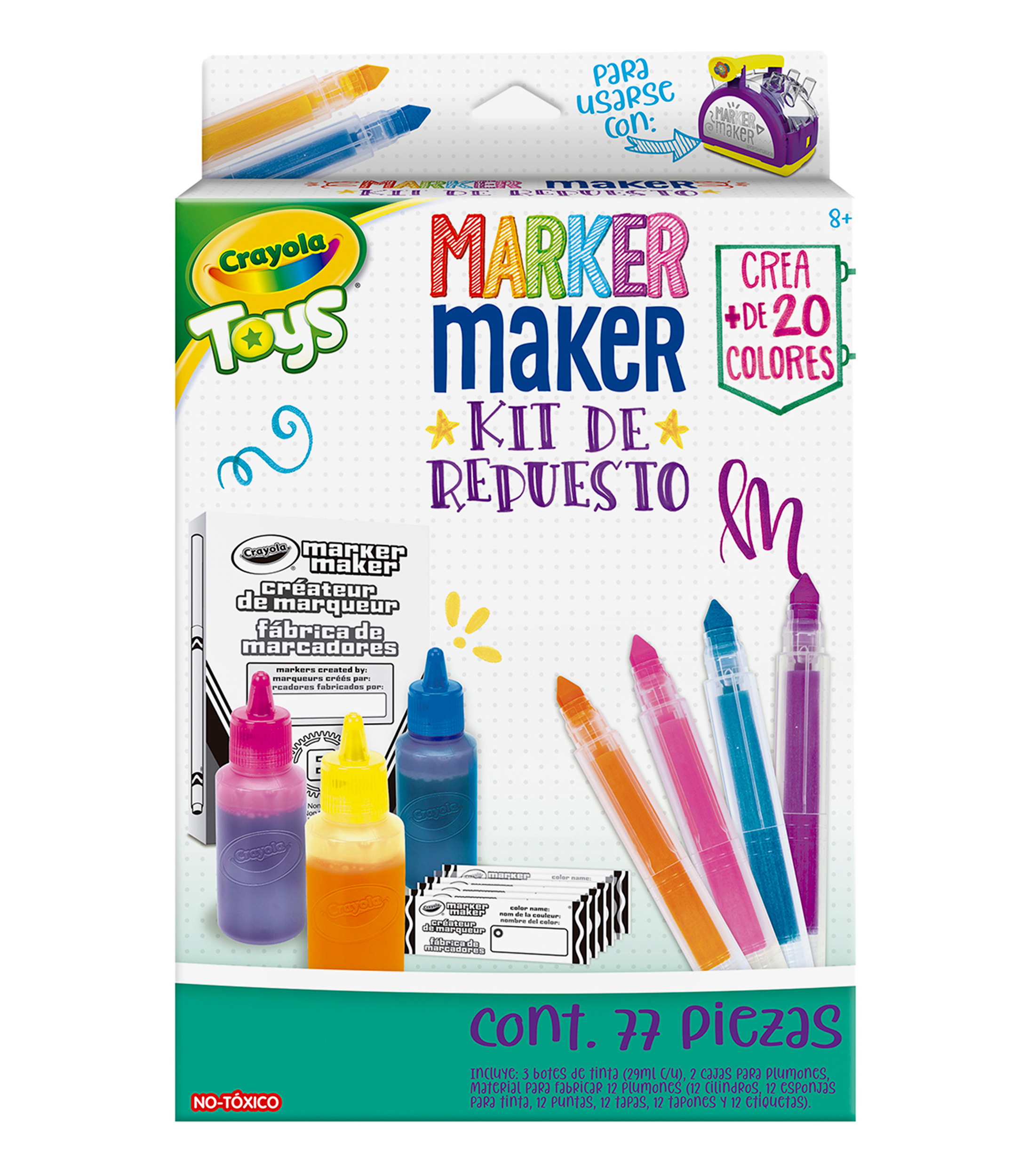 Crayola Marker Maker Kit de Repuesto - El Palacio de Hierro