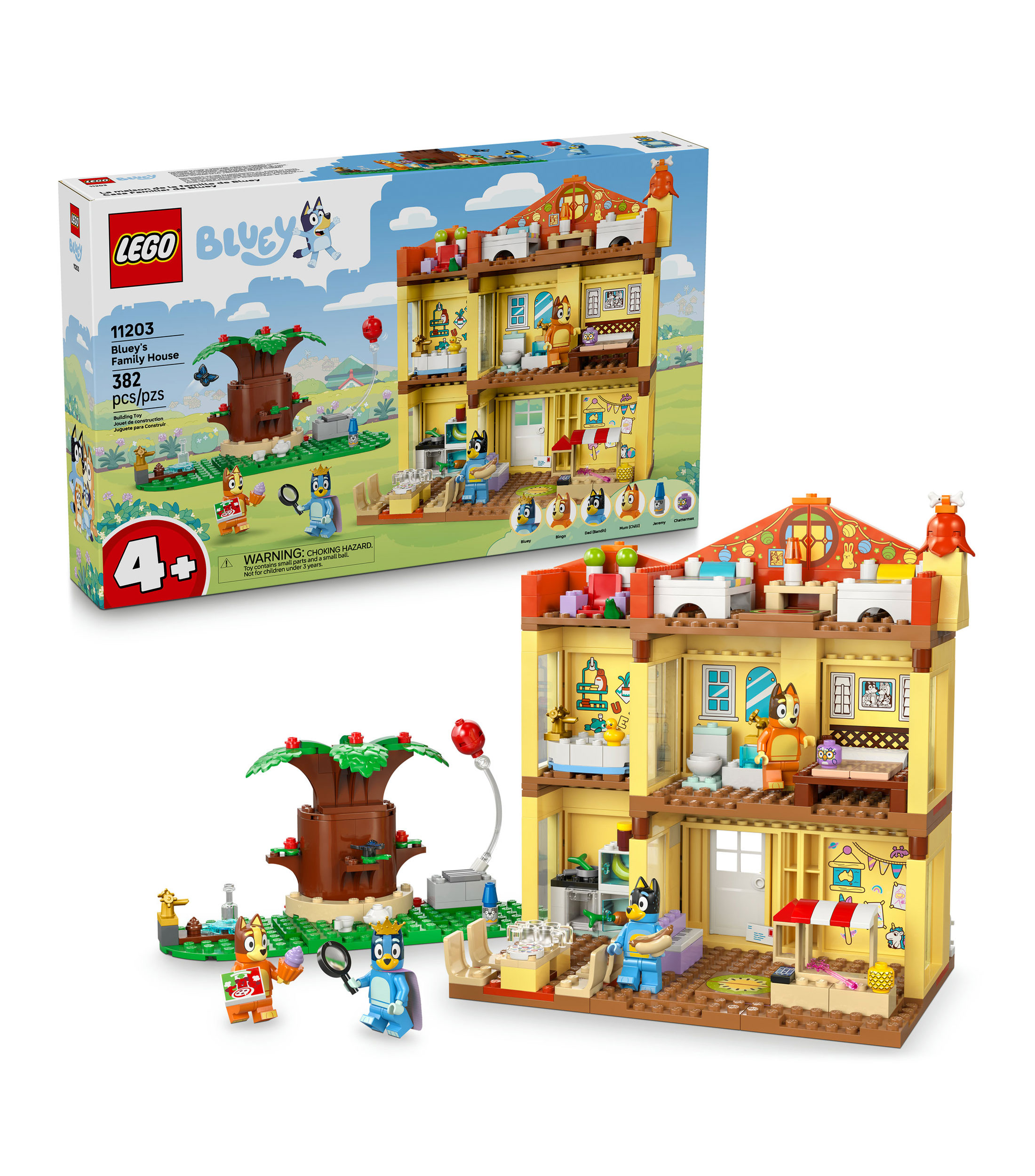 Lego Bluey Casa Familiar de Bluey Kit de Construcción 11203