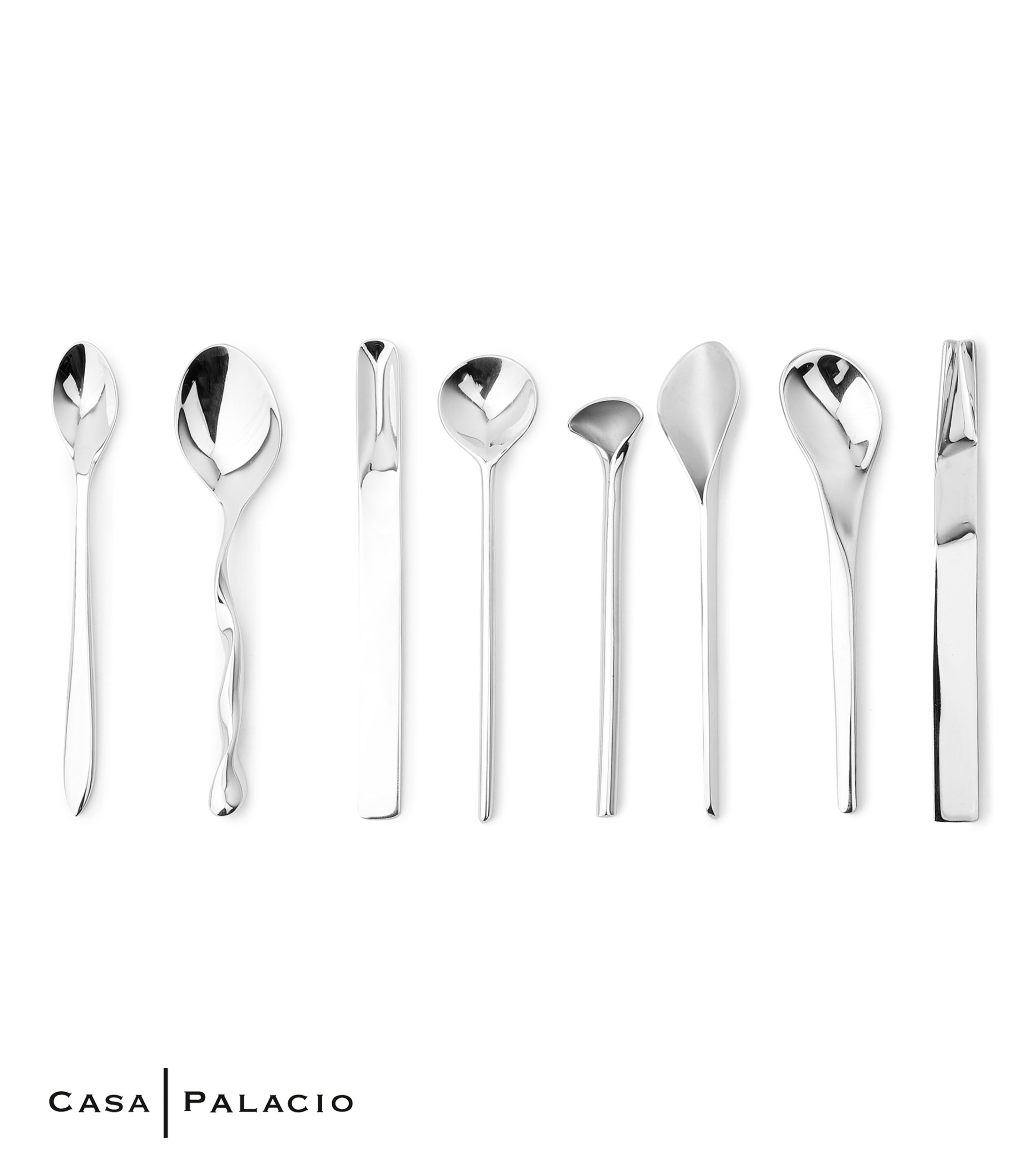 Set 8 Cucharas para Café y Té Mspoonset Il