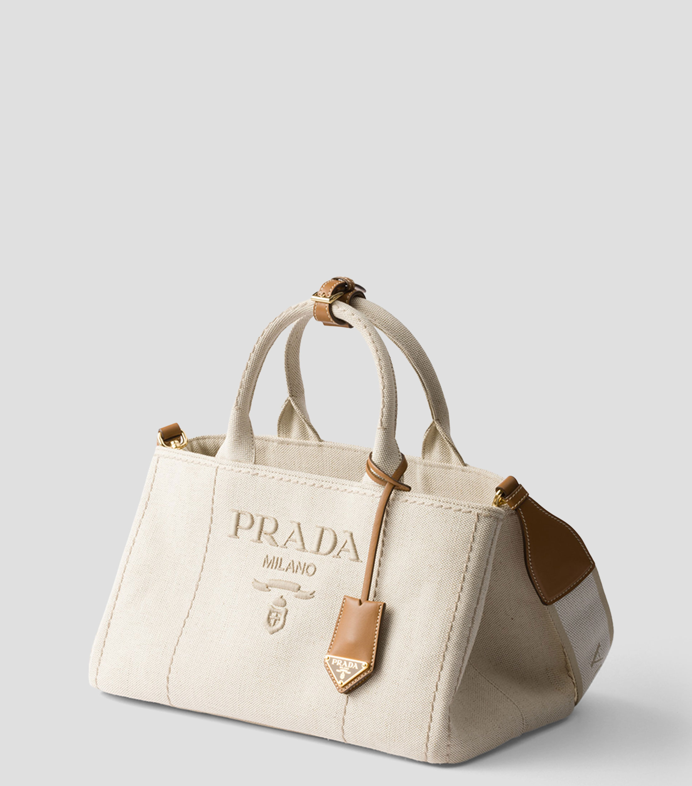 Bolsa Tote Beige Jardinière, Mujer
