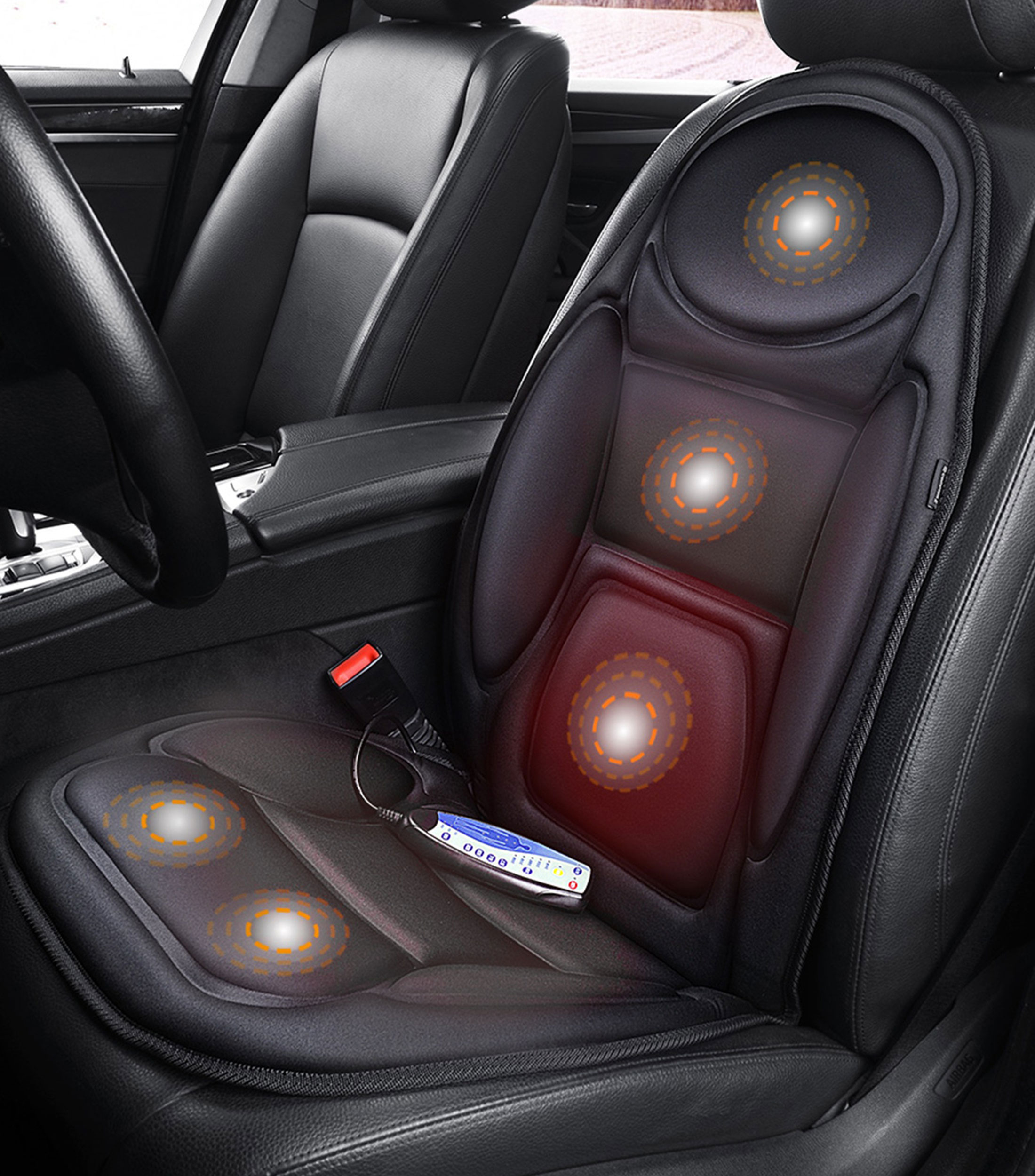 Asiento masajeador con vibración