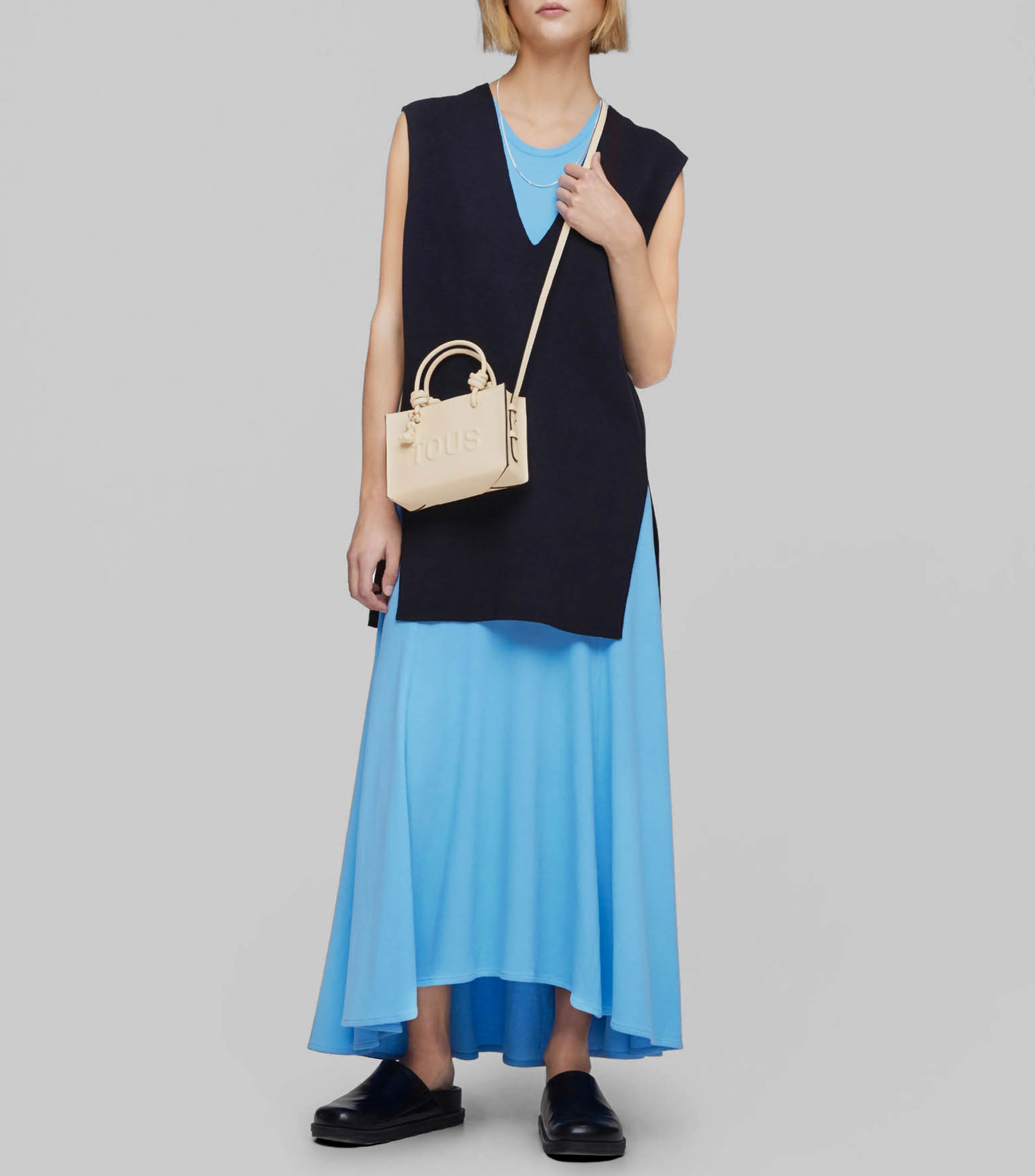 Bolsa Mini crossbody beige La Rue New Mujer