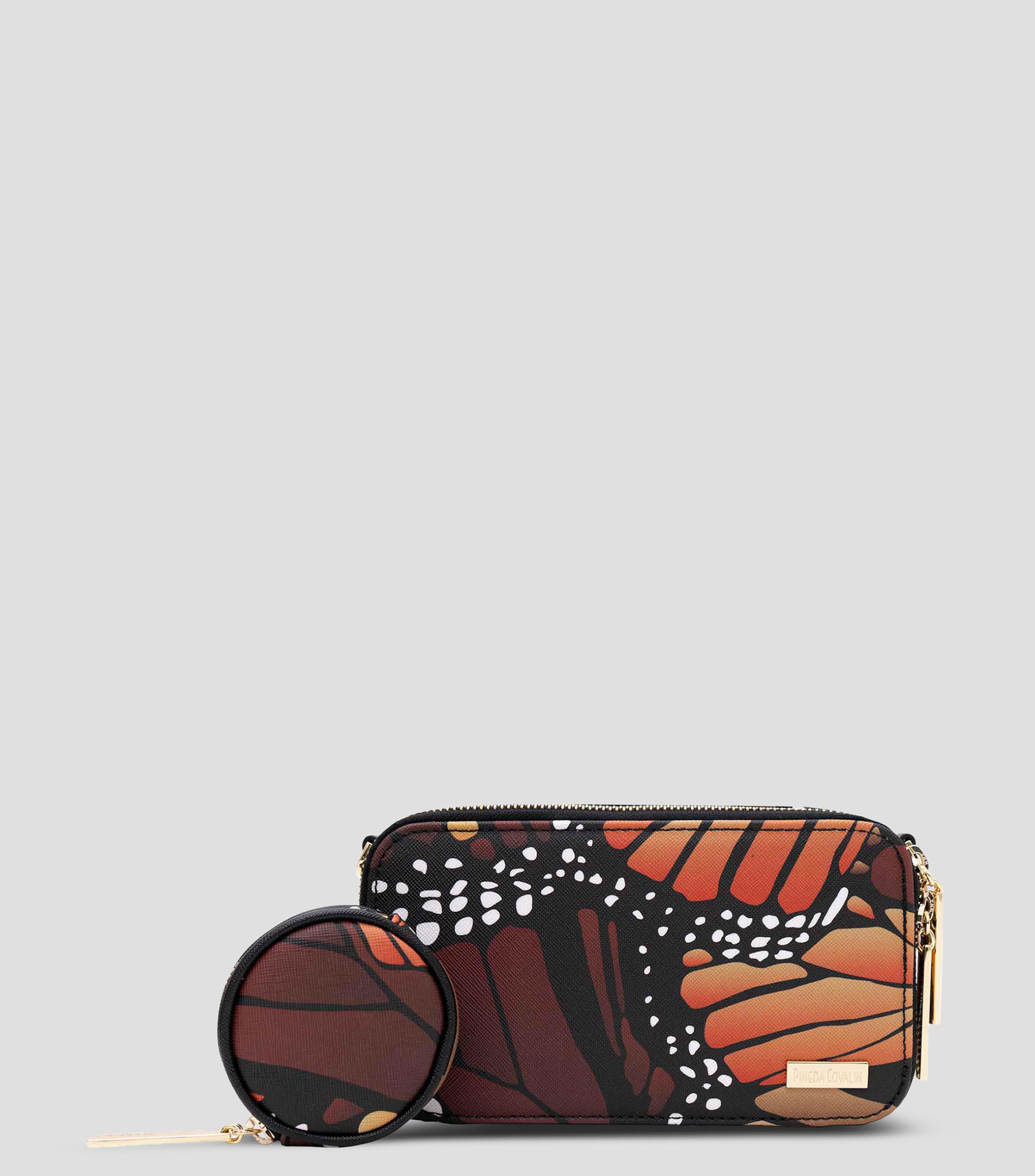 Bolsa crossbody multicolor Mariposa estampada Mujer