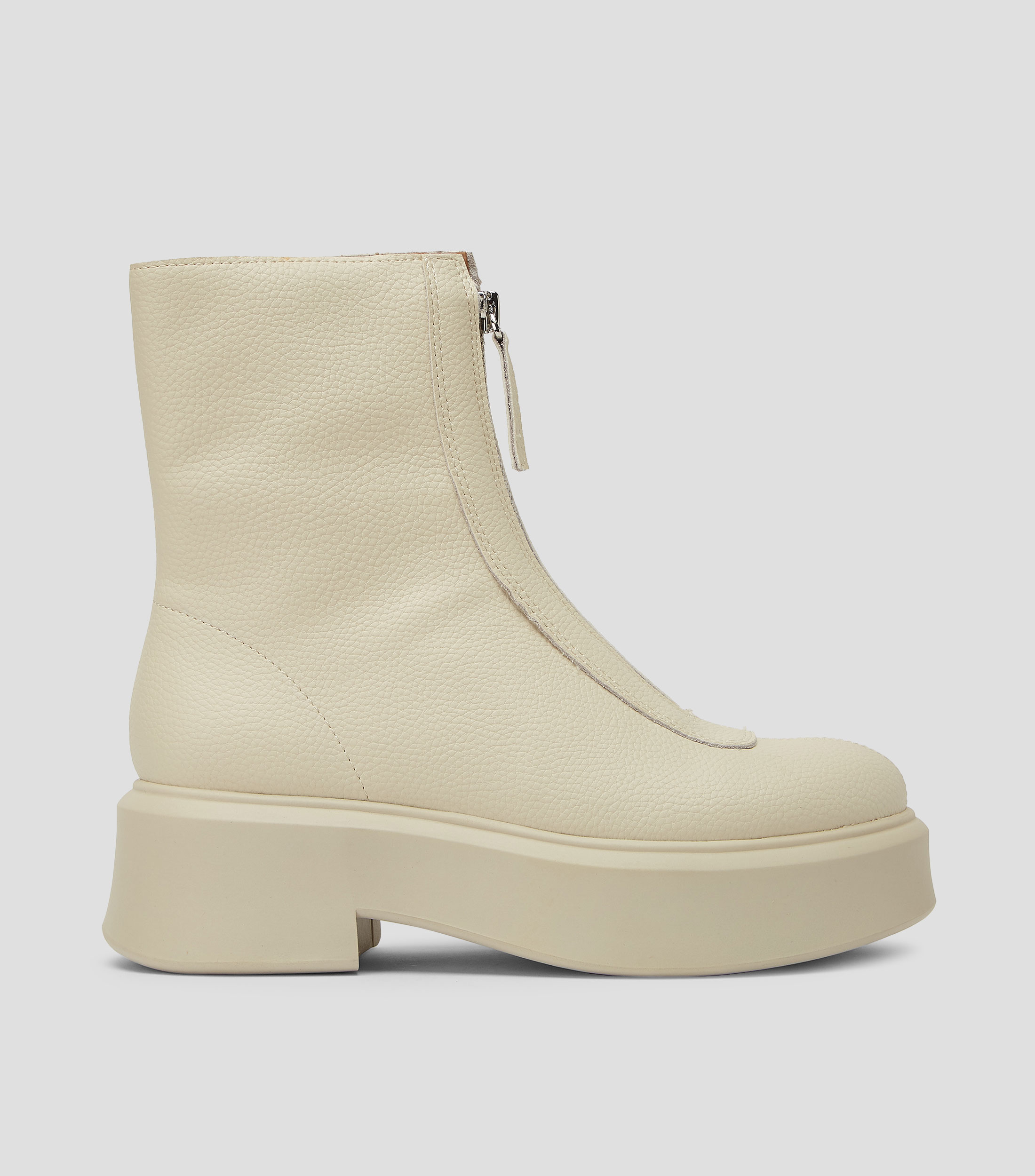 Botines casuales Jones en piel vacuna con plataforma Mujer